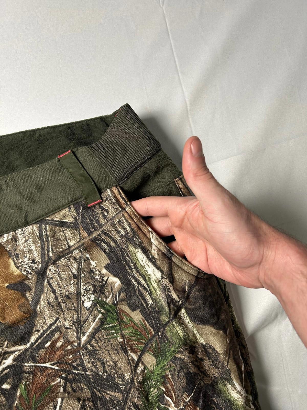 Under Armour Rare Under Armour Fleece Lined Real Tree Camo Cargo Trousers Size US 39 - 8 Thumbnail