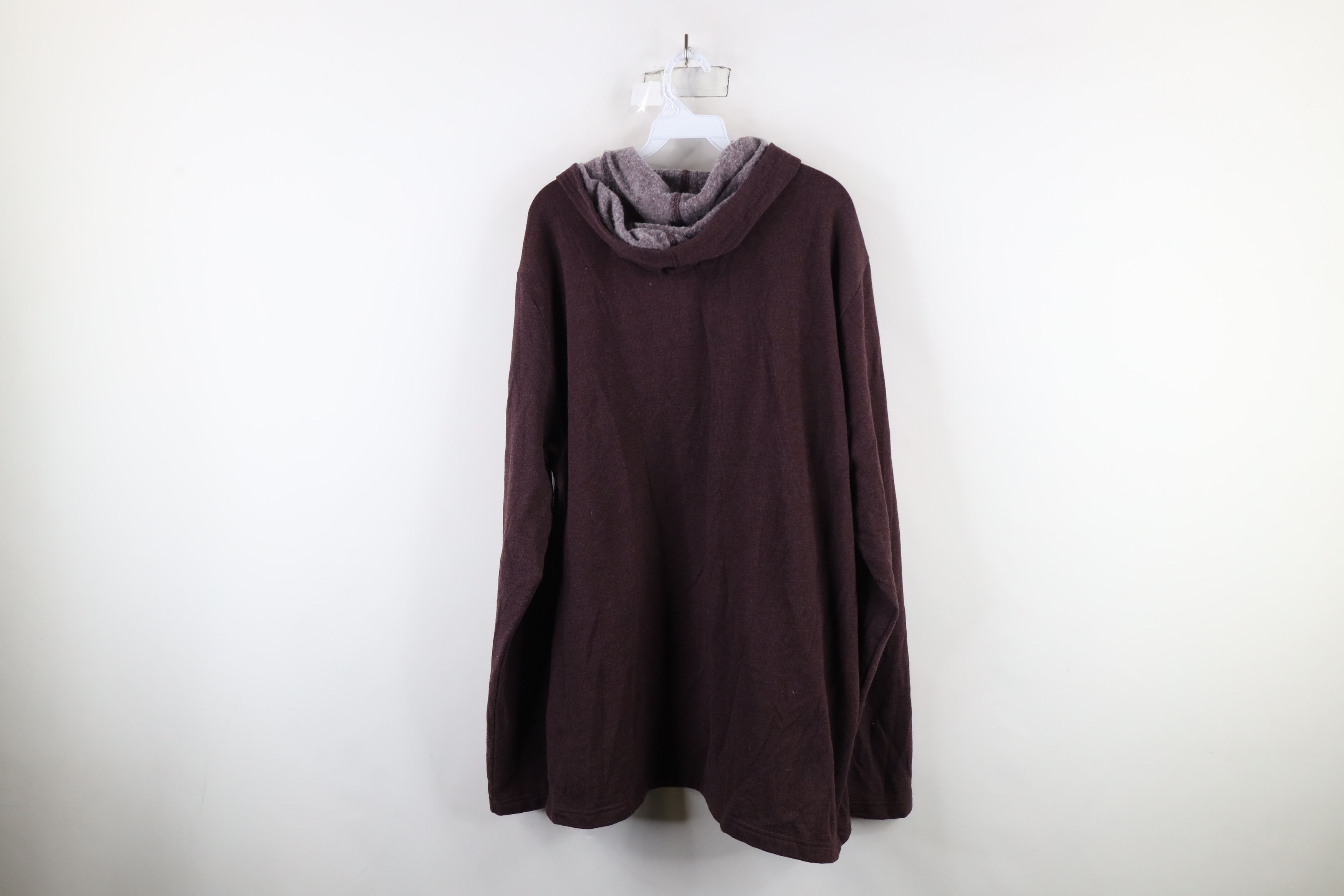 TravisMathew × Vintage Travis Mathew Golf Soft Knit Henley Hoodie Sweatshirt Purple Size US XXL / EU 58 / 5 - 11 Thumbnail