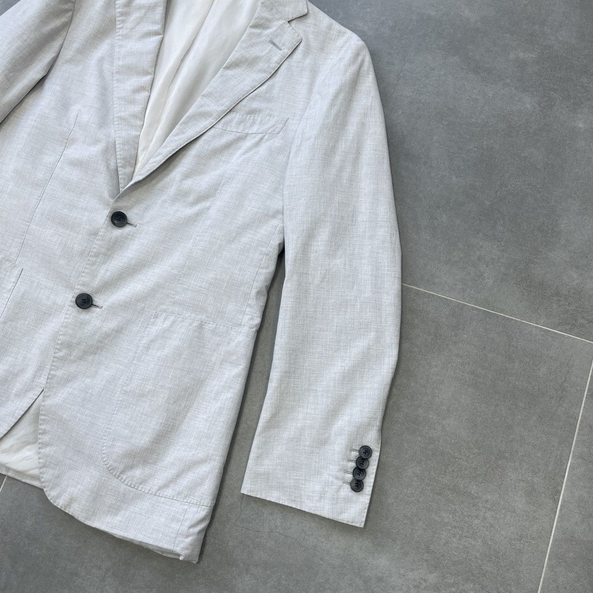 Suitsupply Suitsupply Tessuti DI Sondrio Havana Patch FL Blazer Size 46 Size 46S - 7 Thumbnail
