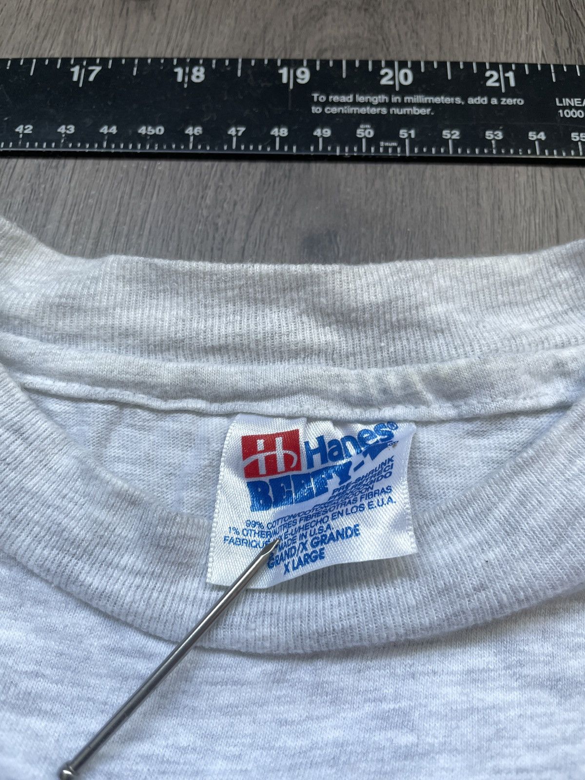 Hanes Vintage 90’s Hanes “American Unity” Graphic T-shirt (Sz. XL) Size US XL / EU 56 / 4 - 3 Thumbnail