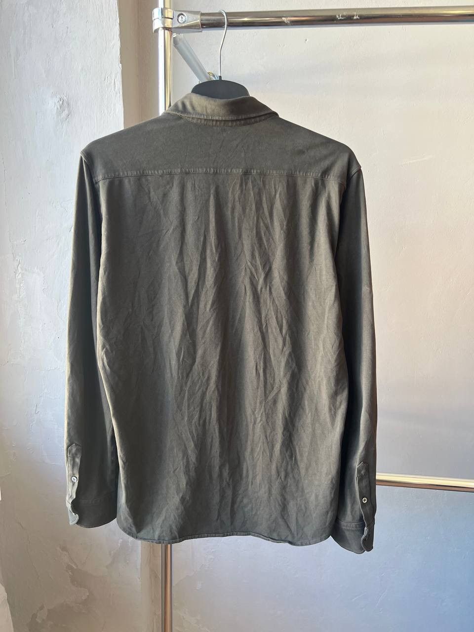 Circolo 1901 CIRCOLO 1901 MENS CLASSIC SOLID COTTON BLEND BUTTON SHIRT XL Size US XL / EU 56 / 4 - 10 Thumbnail