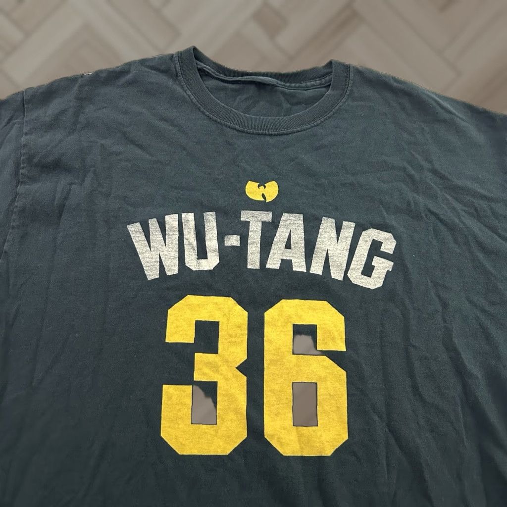 Vintage Wu Tang #36 Ruckus Short Sleeve T Shirt Mens Large Black Size US L / EU 52-54 / 3 - 1 Thumbnail