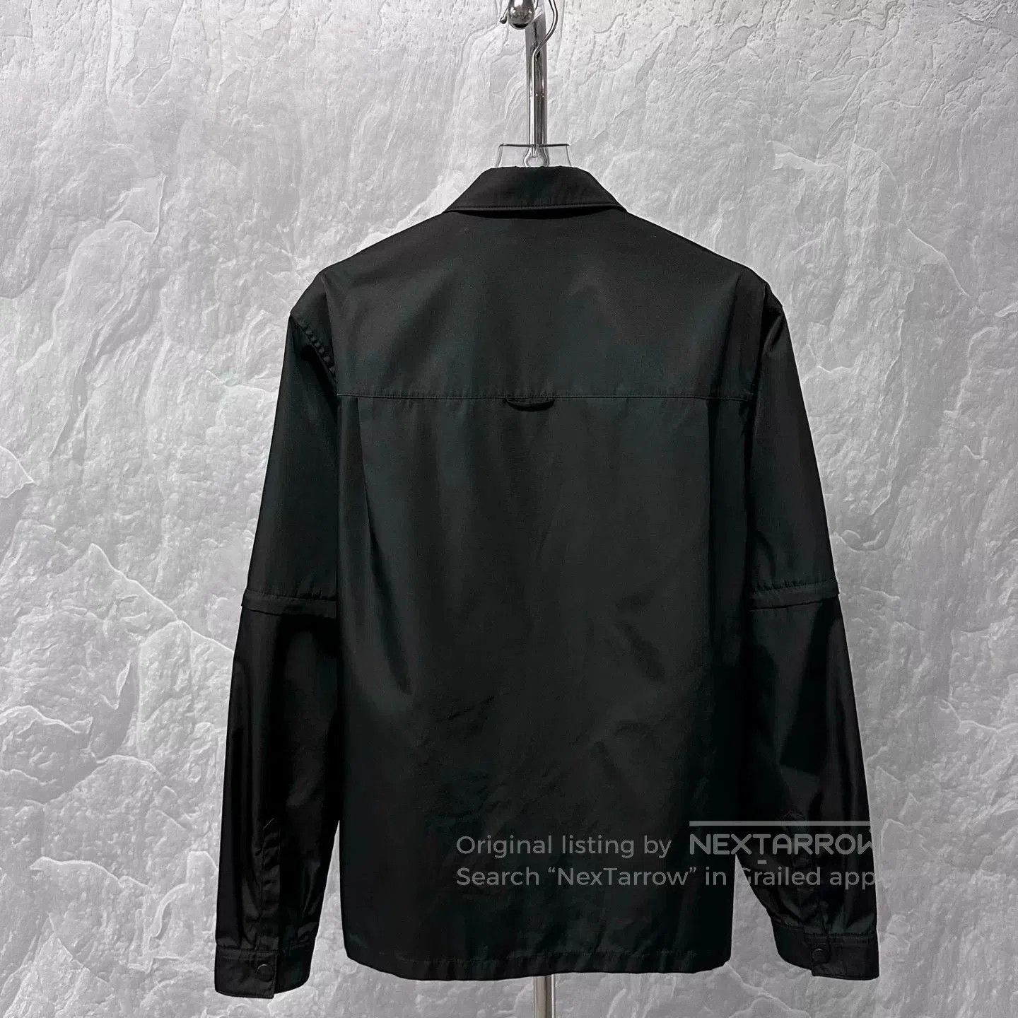 prada detachable sleeve pocket jacket.