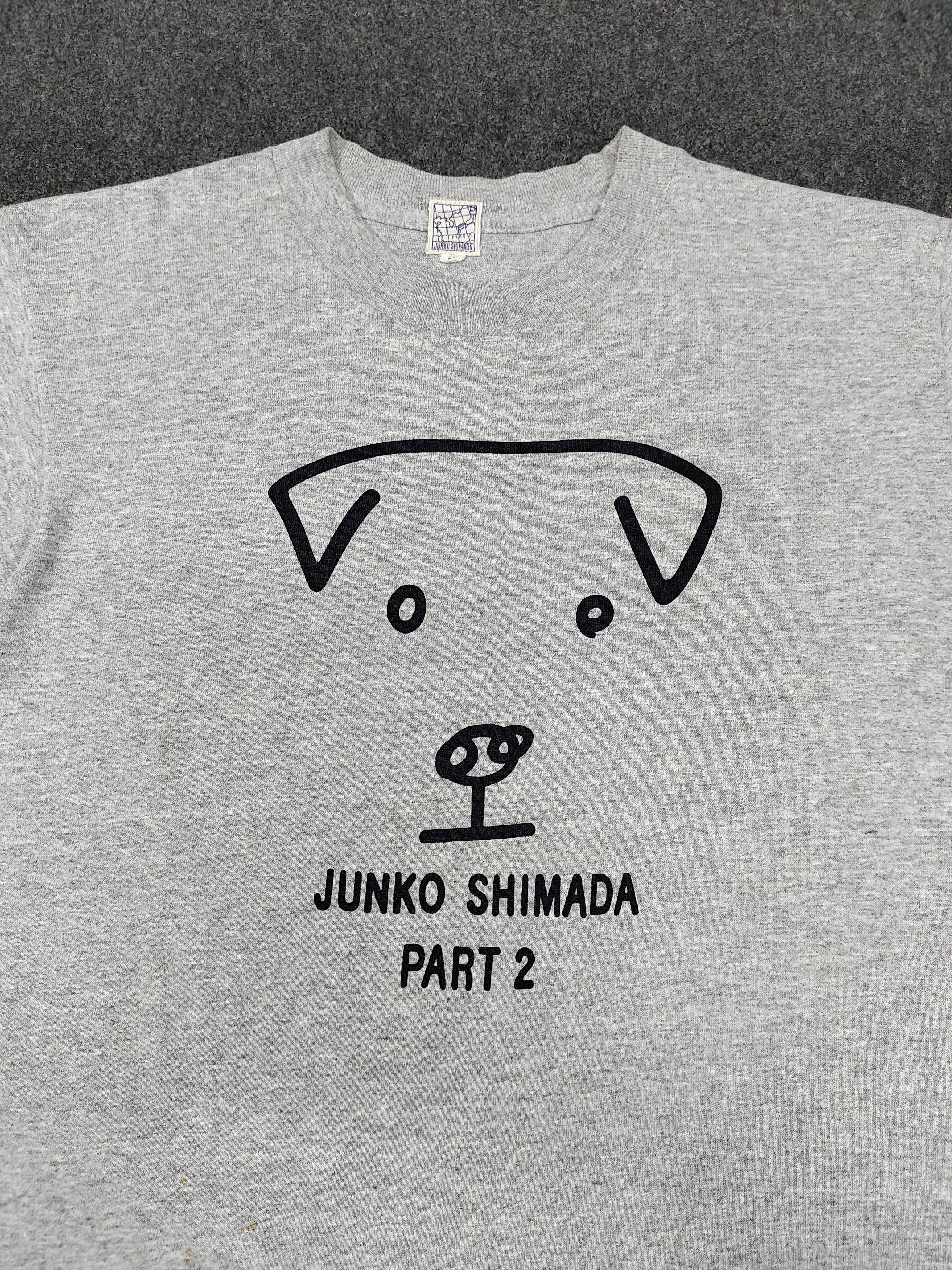 Junko Shimada 90s Junko Shimada- Archive Part 2 Dog Graphic Tshirt Size US M / EU 48-50 / 2 - 2 Thumbnail