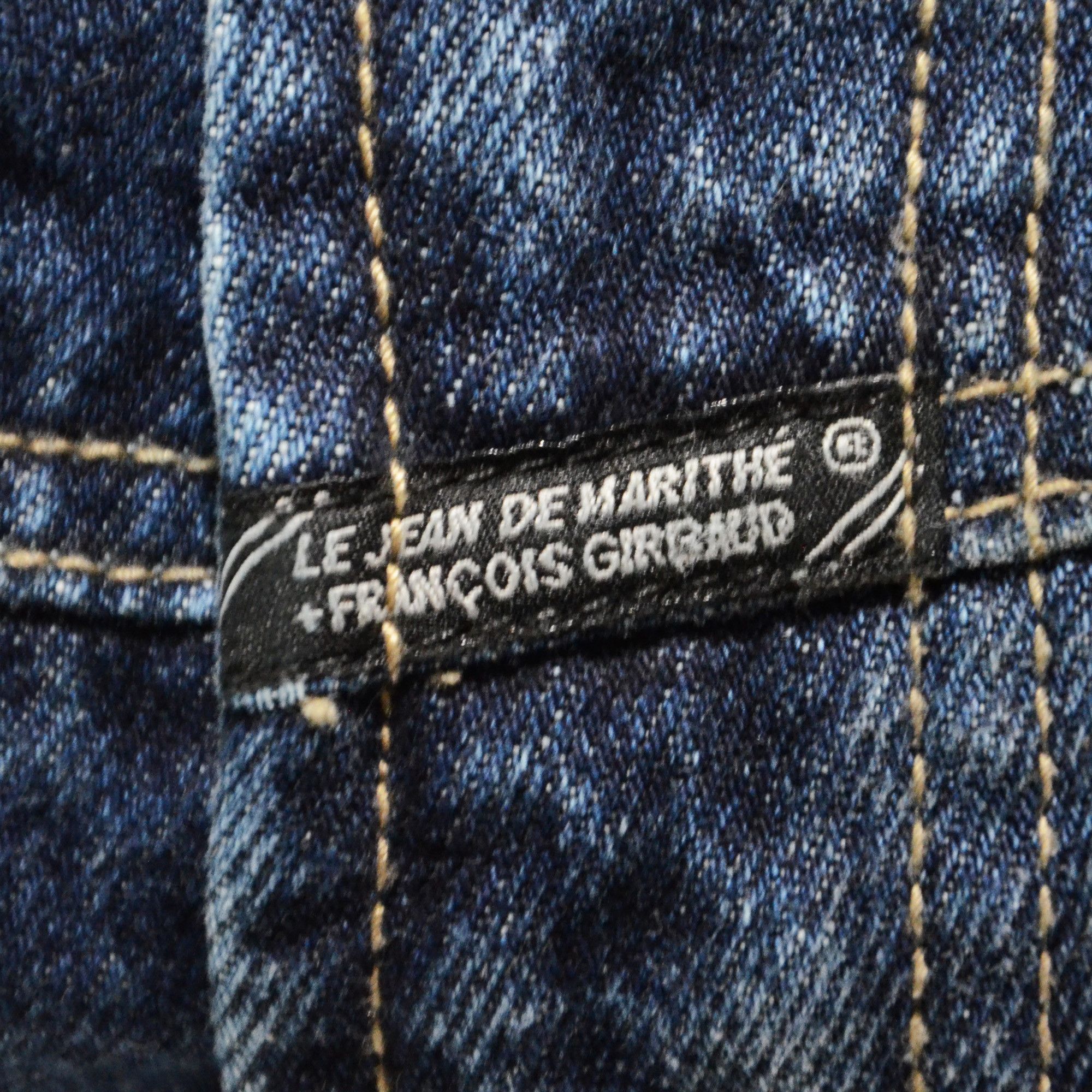 Marithe + Francois Girbaud M+FG Denim Shorts Baggy Y2K Streetwear 2006 Craft Size US 32 / EU 48 - 8 Thumbnail