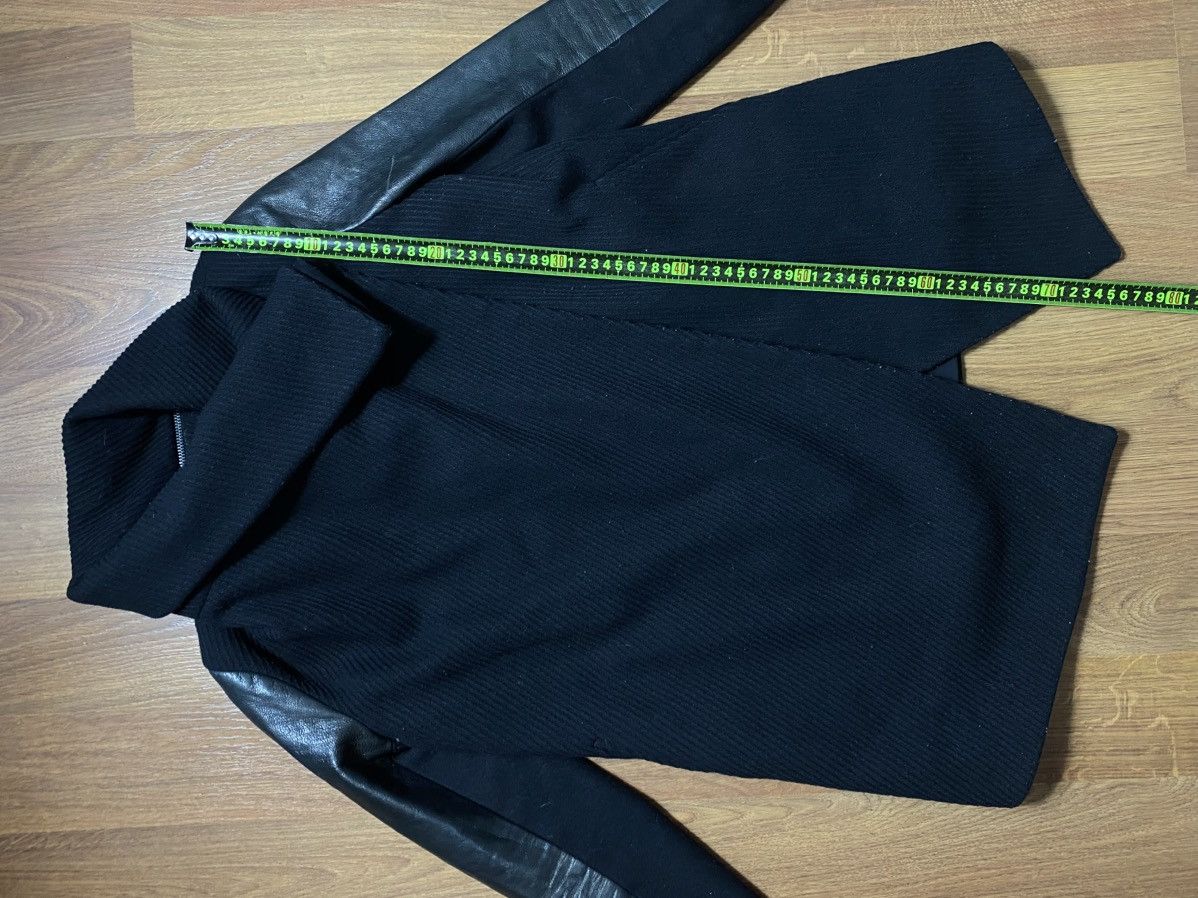 Allsaints Allsaints Leather Sleeves y2k Black Work Jacket Size S / US 4 / IT 40 - 6 Thumbnail