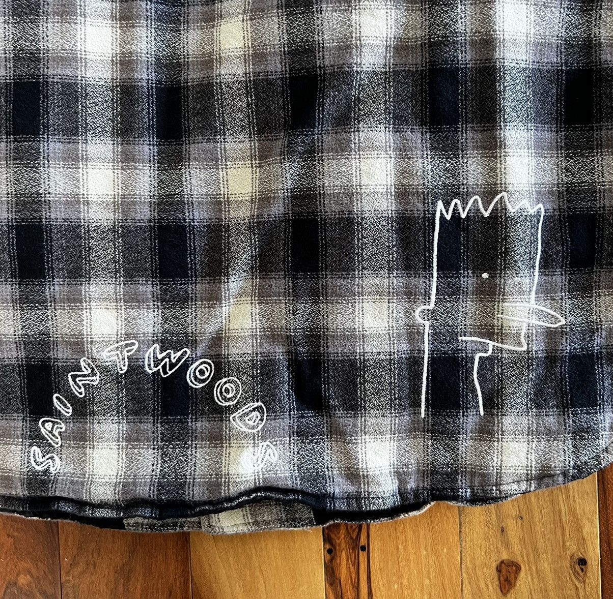 Saintwoods Saintwoods Embroidered Flannel Size US M / EU 48-50 / 2 - 6 Thumbnail