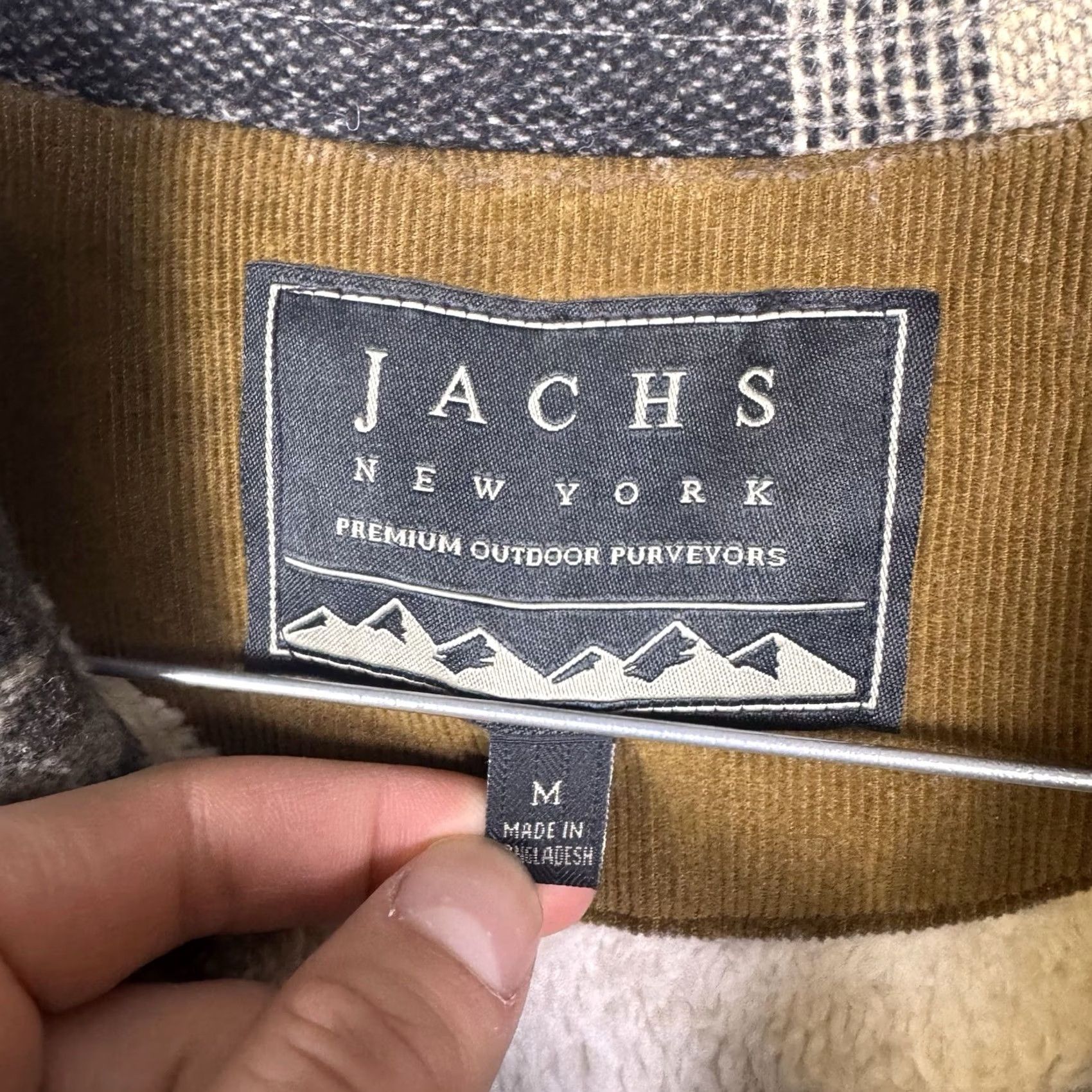 Vintage JACHS Flannel Jacket Mens M Sherpa Aztec Southwest Shirt Blanket Shacket Barn Size US M / EU 48-50 / 2 - 3 Thumbnail