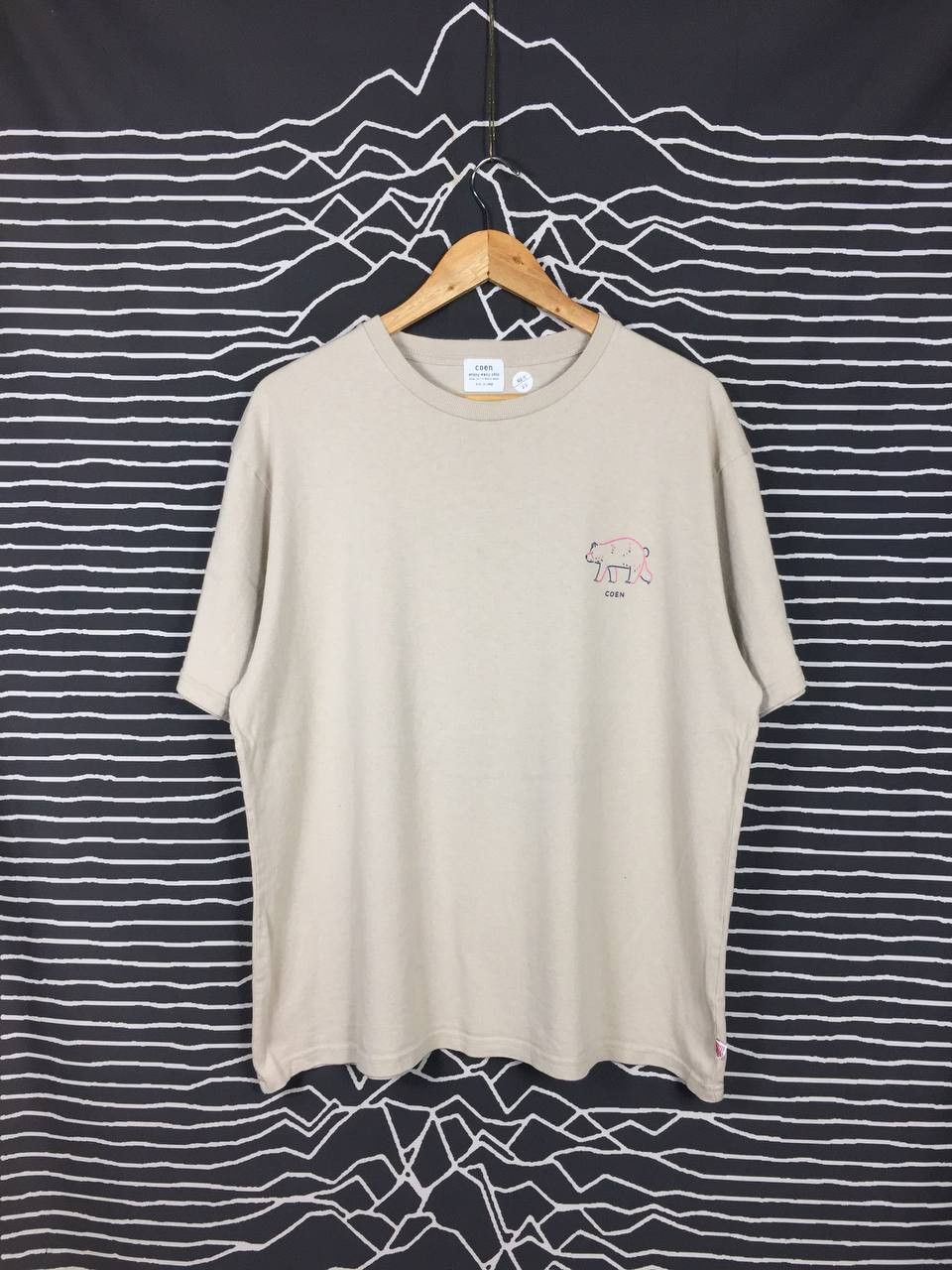 Japanese Brand × Vintage COEN Japanese Brand Enjoy Easy Chic USA Cotton Tee Size US XL / EU 56 / 4 - 1 Thumbnail