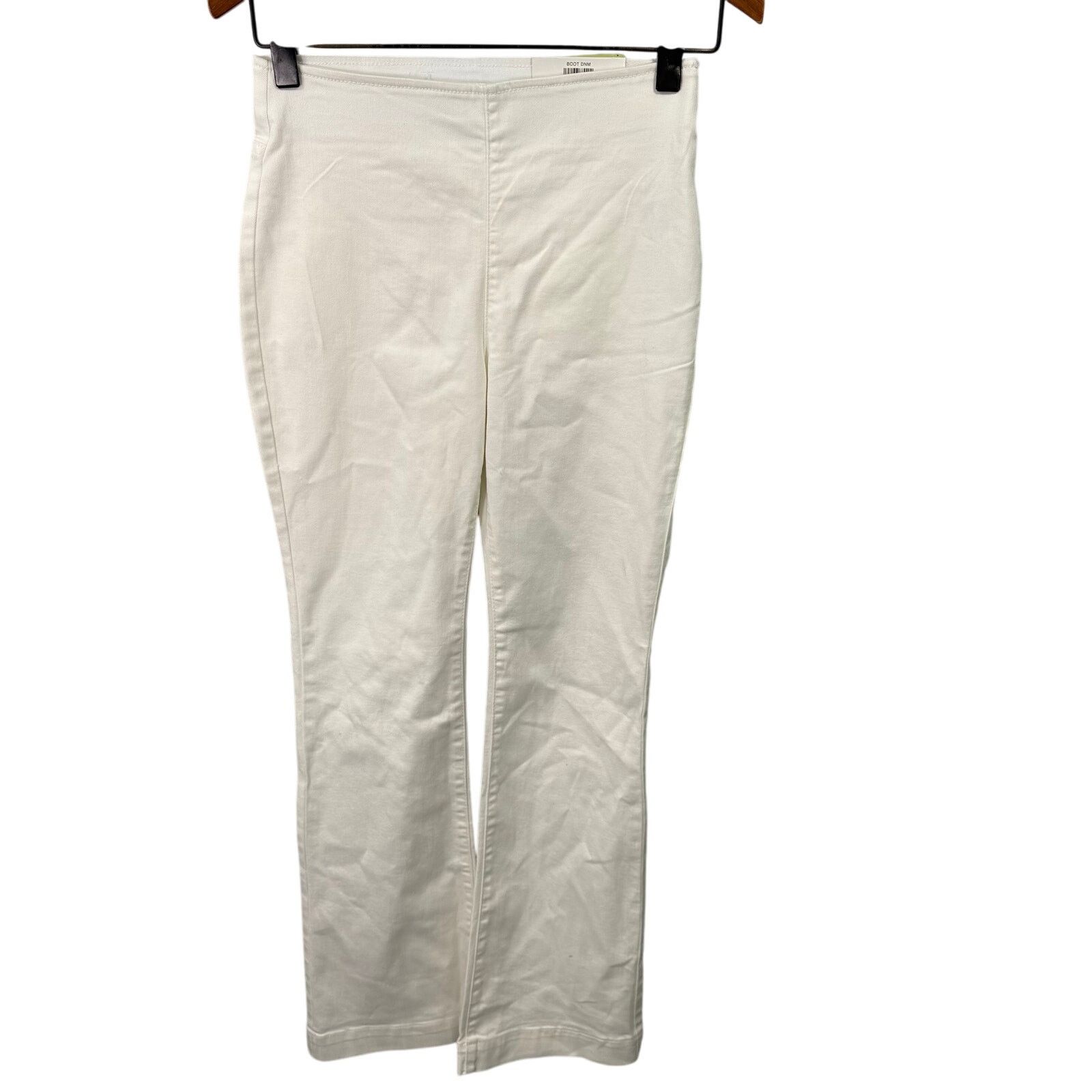 Macys INC International Concepts Jeans Boot sz 4 White NEW # G647 Size 27" / US 4 / IT 40 - 8 Thumbnail