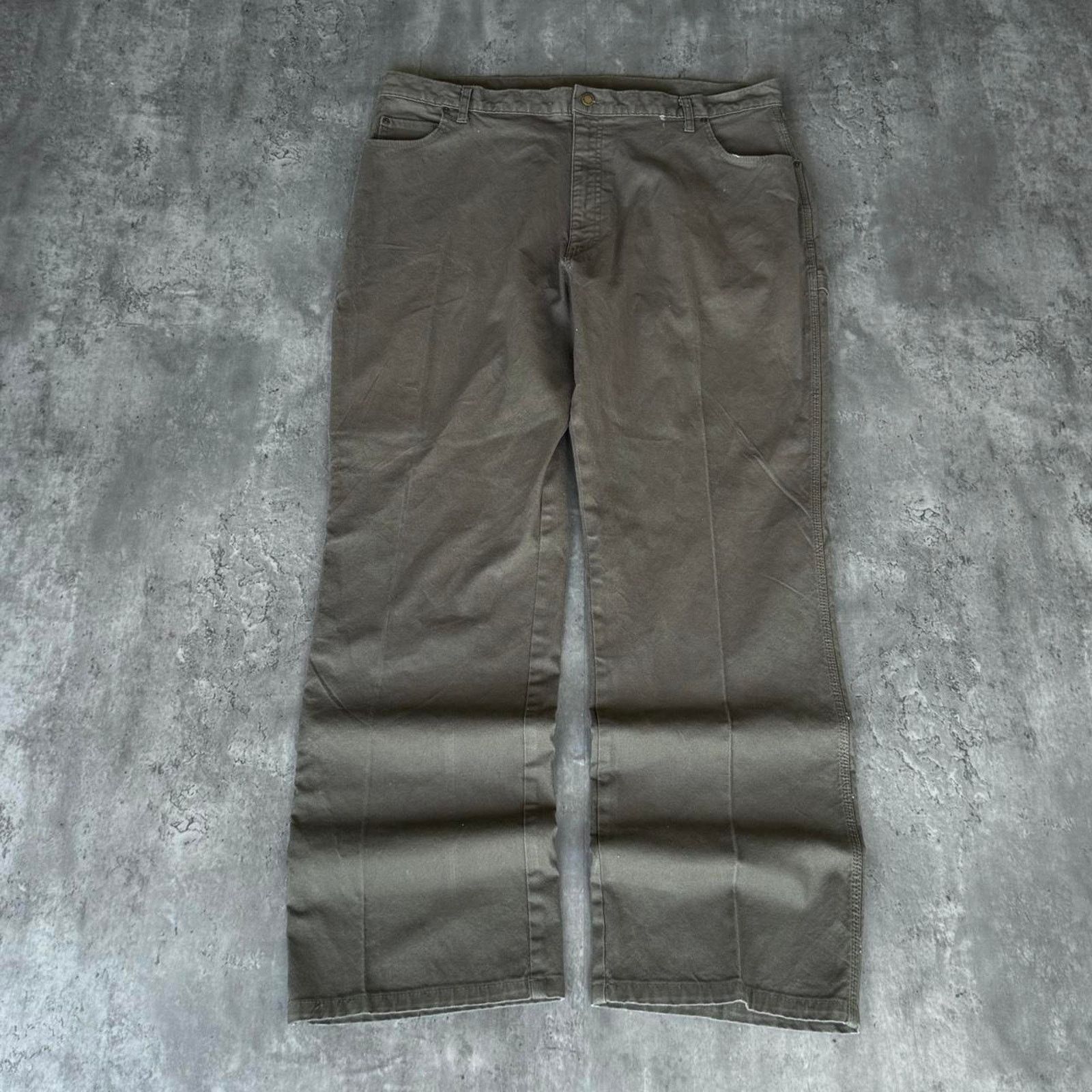 Carhartt × Dickies × Vintage Vintage Y2K Baggy Carhartt Carpenter Skater Grunge Pants Size US 42 / EU 58 - 2 Thumbnail