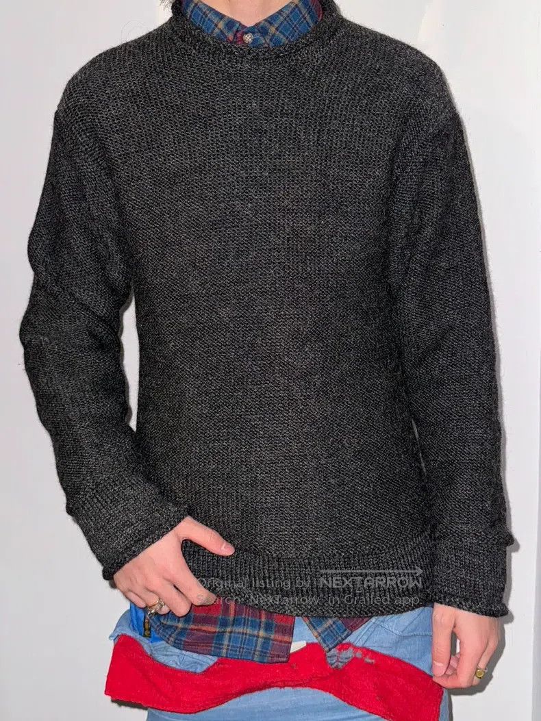 Comme des Garcons Comme Des Garcons size one-size-fits-all Thick knitted swe Size US S / EU 44-46 / 1 - 1 Thumbnail