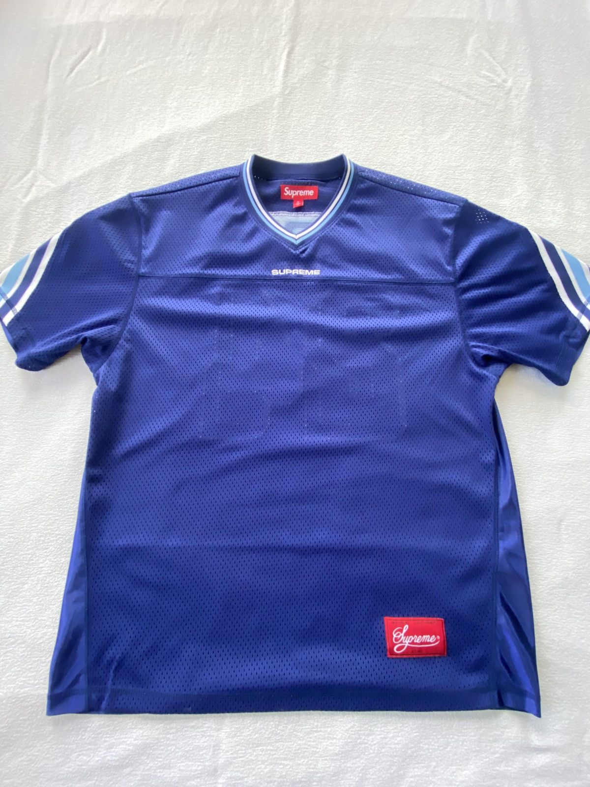 Supreme Jacquard rib football jersey Size US M / EU 48-50 / 2 - 2 Thumbnail