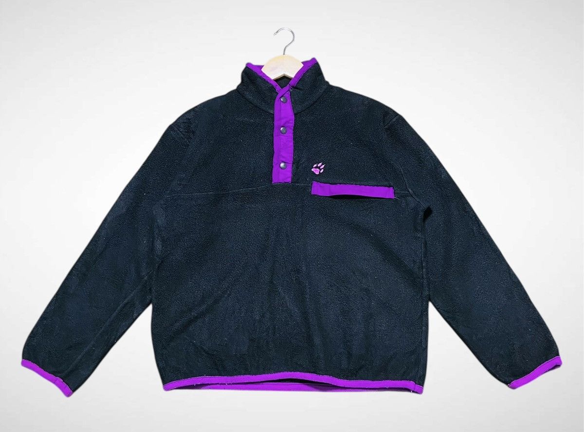 Jack Wolfskin Vintage Jack Wolfskin Half Snap Buttons Fleece Size US L / EU 52-54 / 3 - 3 Thumbnail