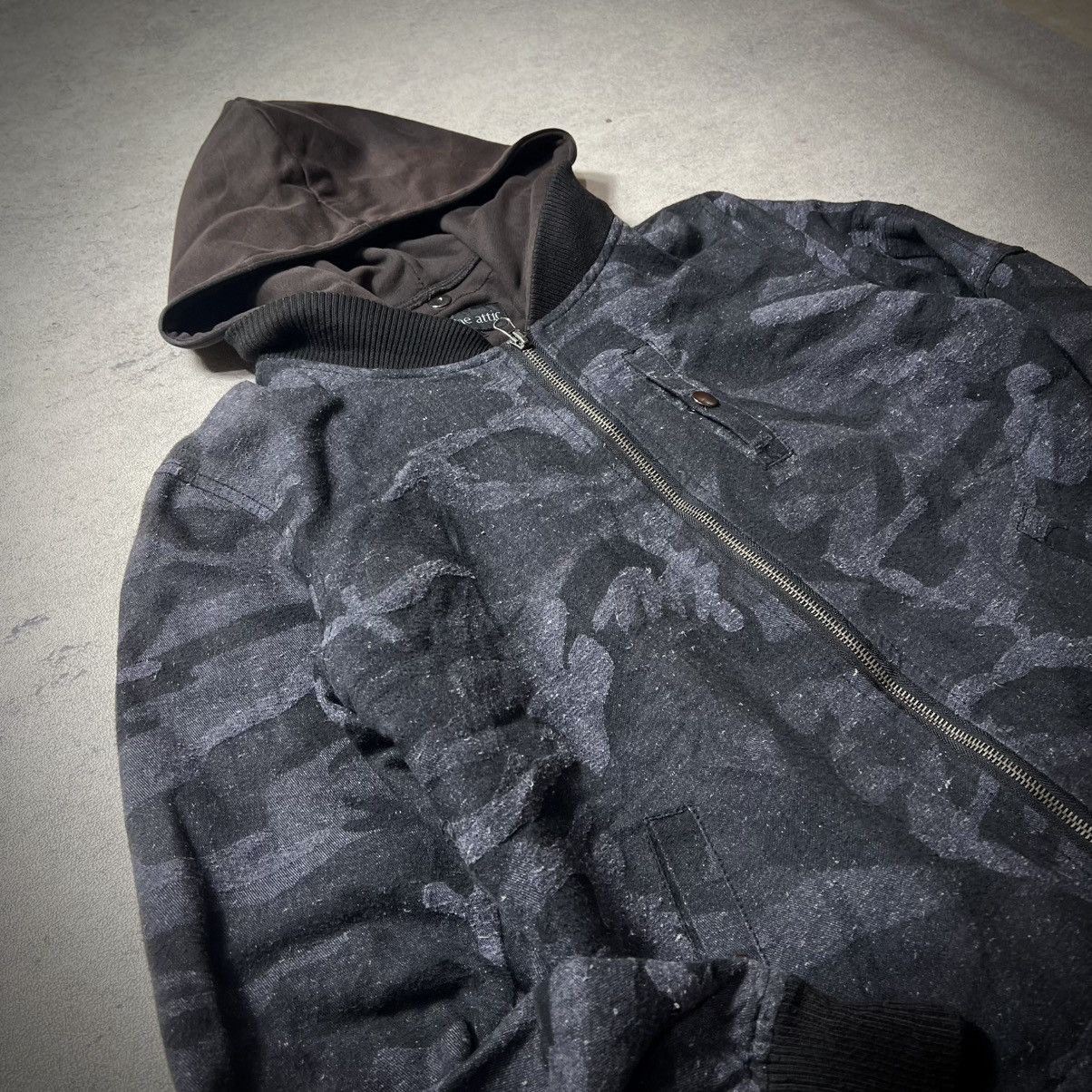 In The Attic In The Attic Grunge Camo Cargo Gothic Punk Lgb Hoodie Size US L / EU 52-54 / 3 - 5 Thumbnail