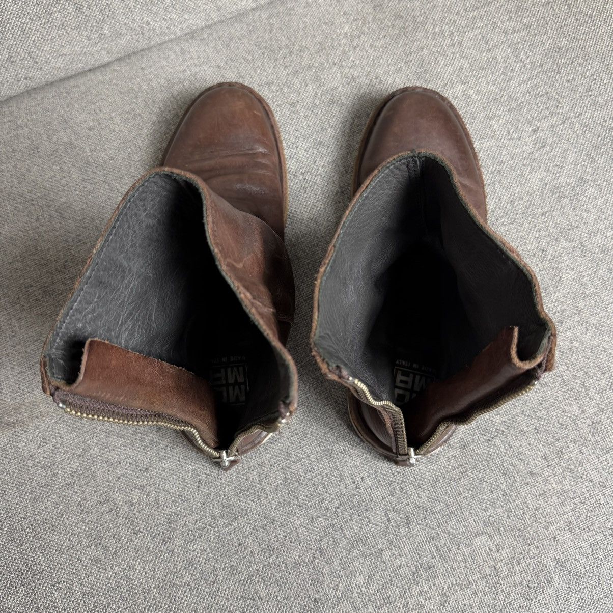 MoMA MoMA Avantgarde Back Zip Leather Guidi Style Boots Size US 7 / IT 37 - 12 Thumbnail
