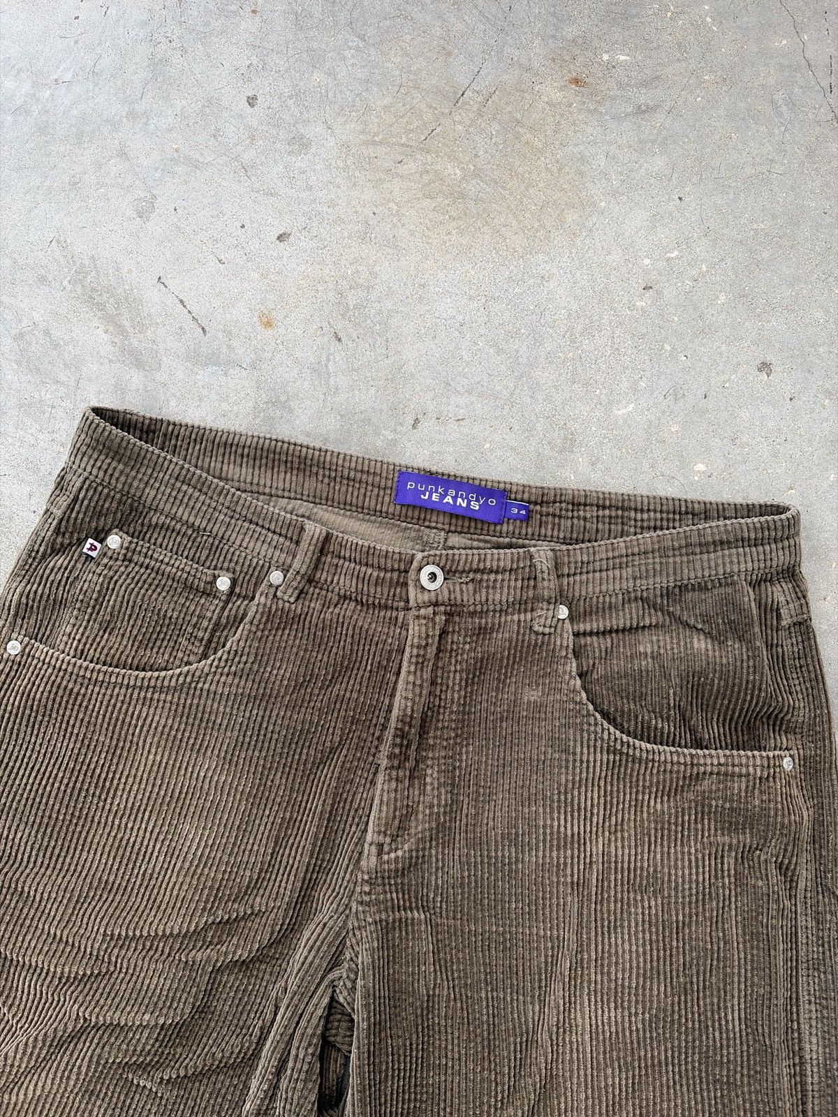 Punk and Yo Punk and Yo Cord shorts Size US 34 / EU 50 - 3 Thumbnail