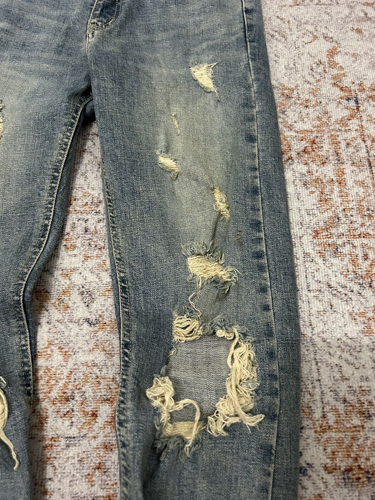 Andersson Bell Anderson Bell Scandinavia Distressed Buttom zipper Jeans Size US 29 - 8 Thumbnail