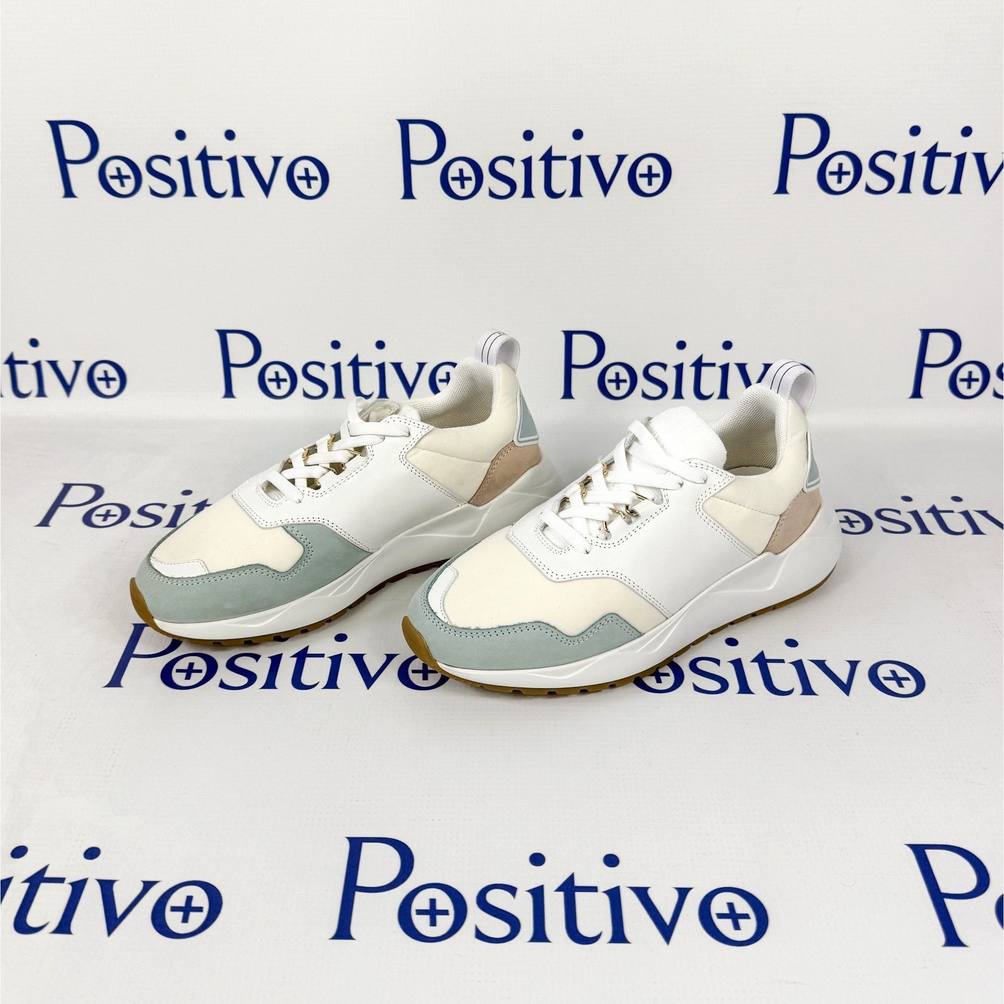 Buscemi Buscemi Ventura Light Blue Trio Leather Sneakers US 6 EU 36 Size US 6 / IT 36 - 2 Thumbnail