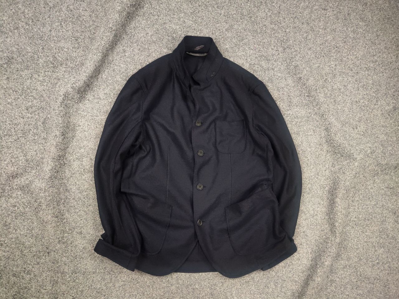 Weber Weber + Weber Sartoria WW blue button wool blazer Jacket Size US M / EU 48-50 / 2 - 1 Thumbnail