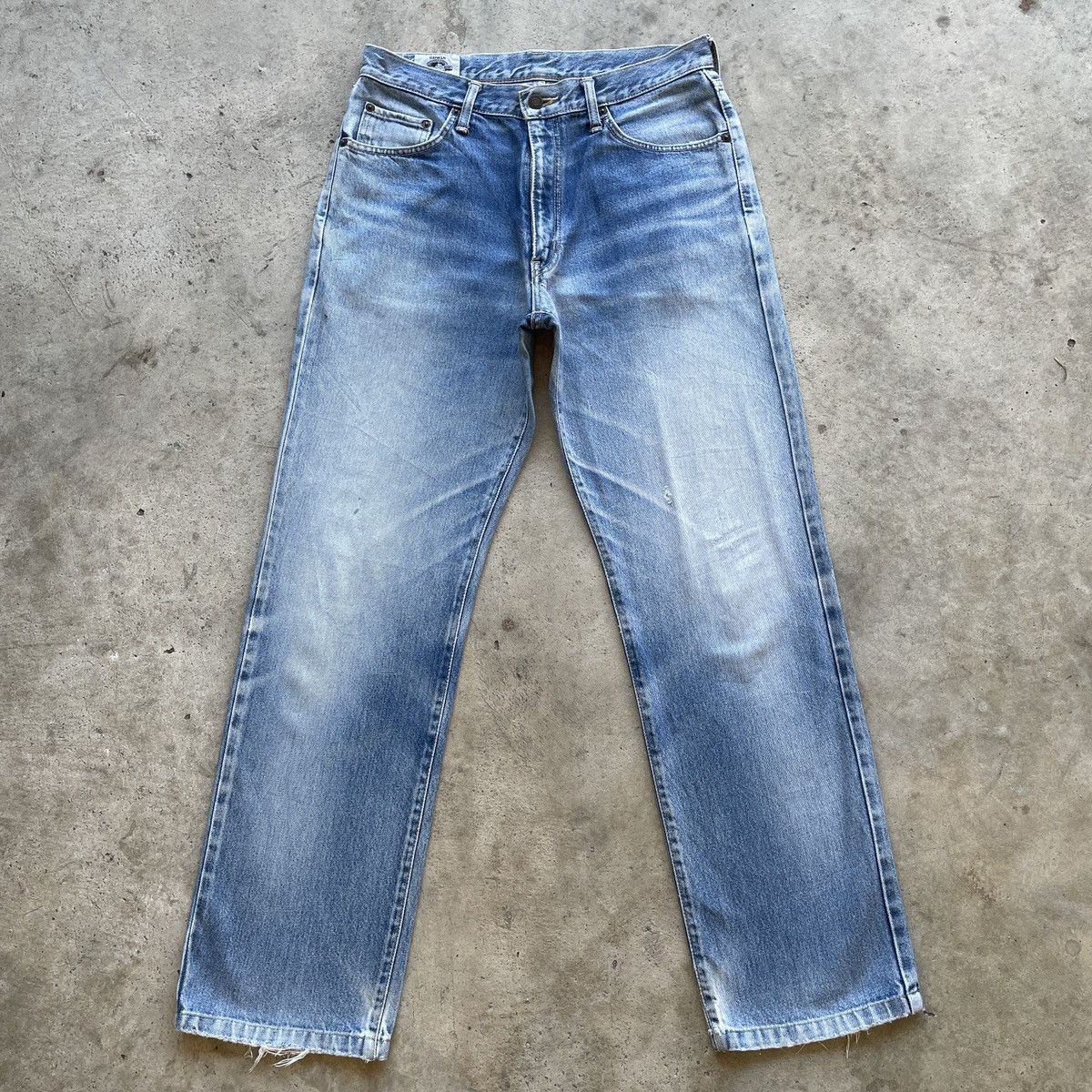 Edwin Vintage Edwin Faded Denim Jeans Pants W31x30.5 Size US 31 - 1 Thumbnail