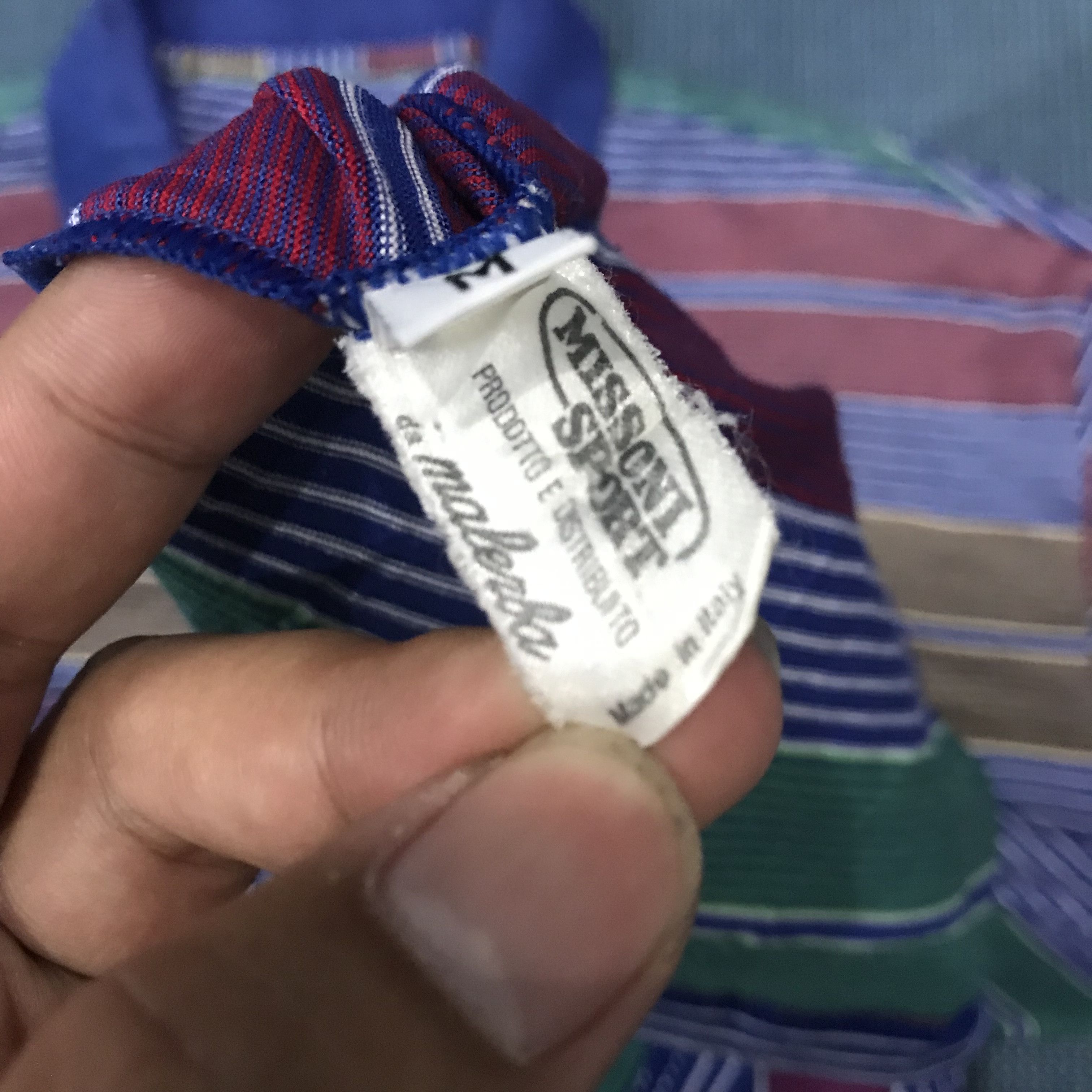 Missoni Vintage 80s Missoni Sport Prodotto e malerba Made in Italy Size US M / EU 48-50 / 2 - 9 Thumbnail