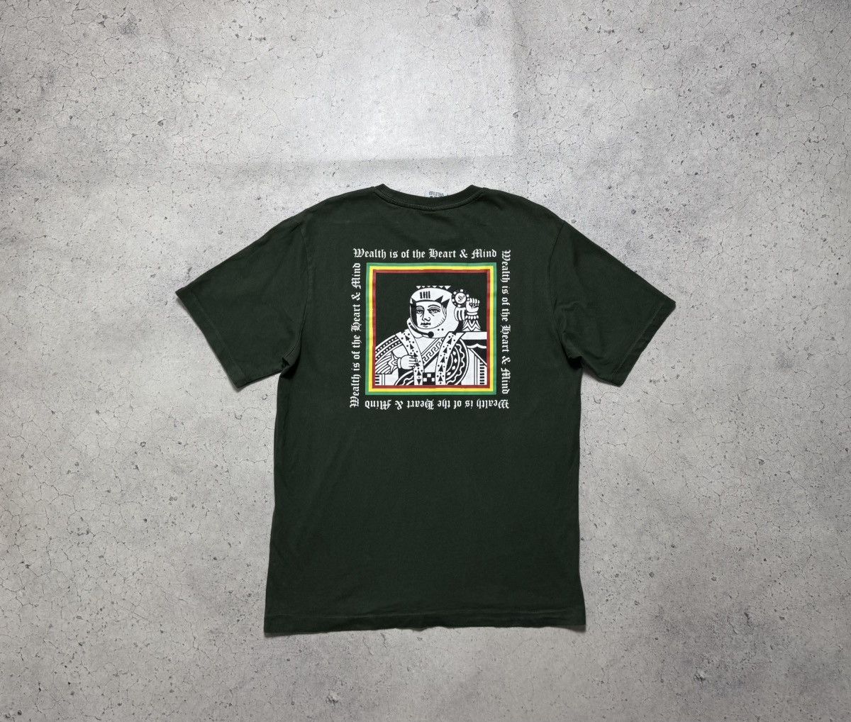 Billionaire Boys Club Billionaire Boys Club BBC Green Big Logo T-Shirt Size M Size US M / EU 48-50 / 2 - 1 Thumbnail