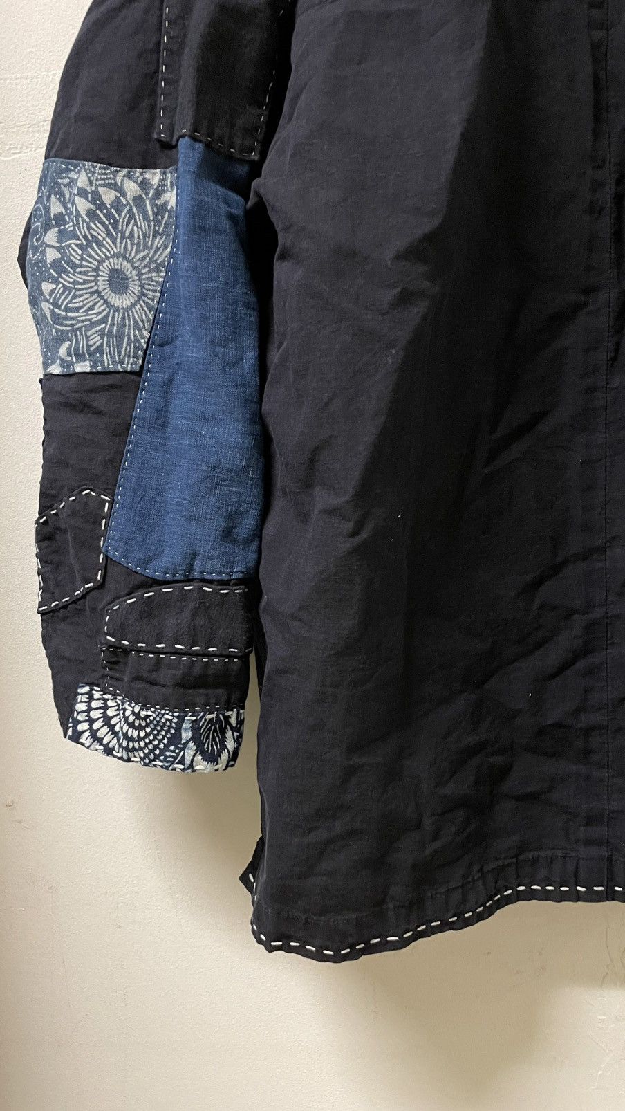 Visvim Visvim Cubism Linen Bandana Noragi Kofu Lhamo Shirt 5 / XXL Size US XL / EU 56 / 4 - 6 Thumbnail