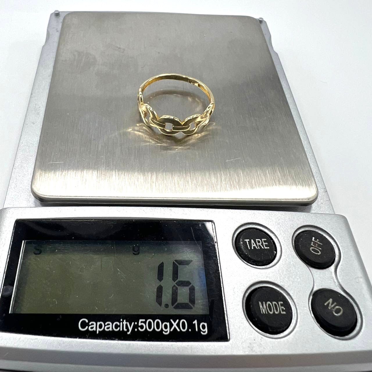 Other 14K yellow gold ring with a delicate and elegant design Size ONE SIZE - 6 Thumbnail