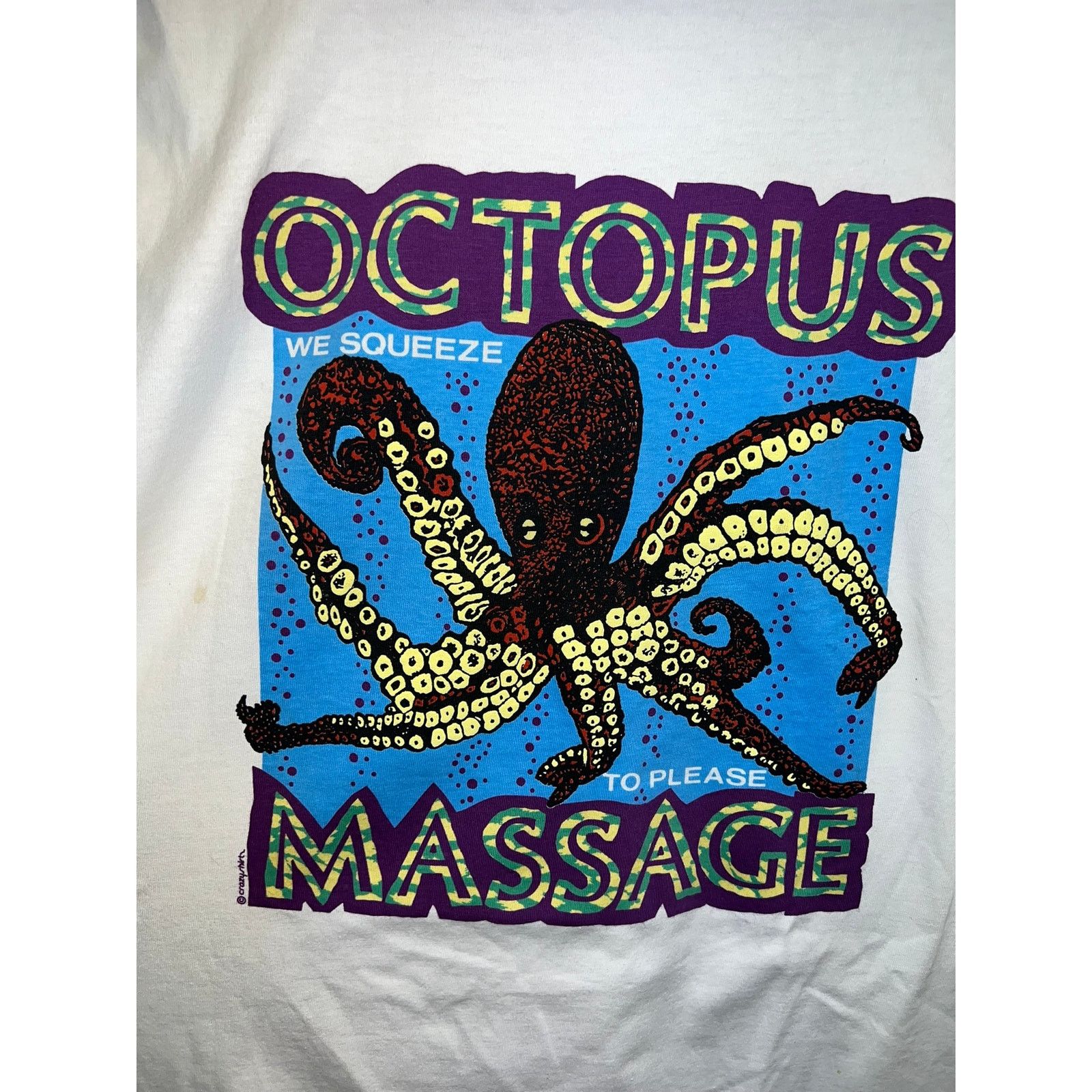 Vintage Vintage Crazy Shirts Octopus Massage Shirt To Please NWT 2XL Size US XXL / EU 58 / 5 - 9 Thumbnail