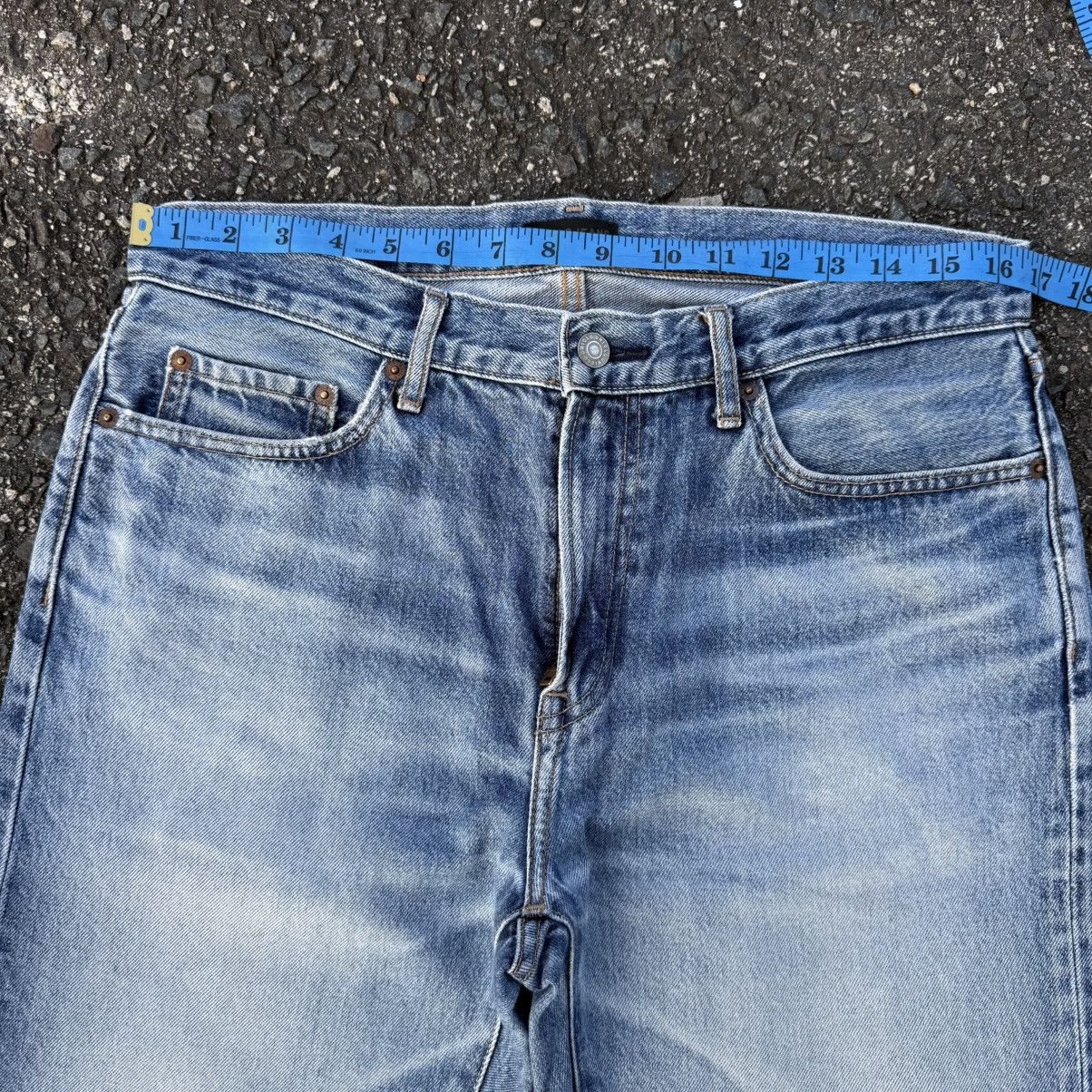 Japanese Brand VINTAGE JAPANESE STRAIGHT FADED DENIM JEAN PANTS Size US 33 - 6 Thumbnail