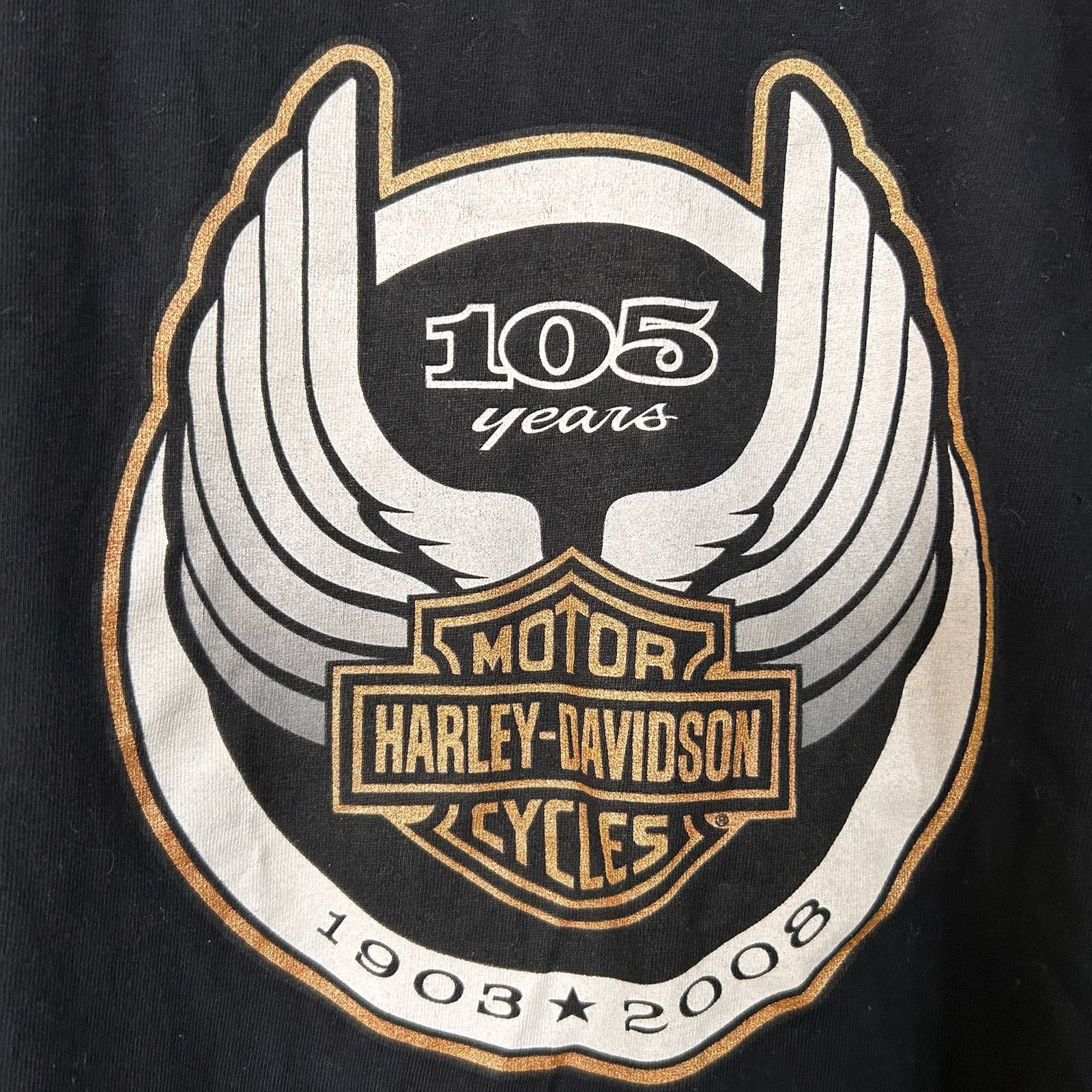 Harley Davidson Harley Davidson 105 Years 2003 T-shirt Mens 2XL? Size US XXL / EU 58 / 5 - 3 Thumbnail