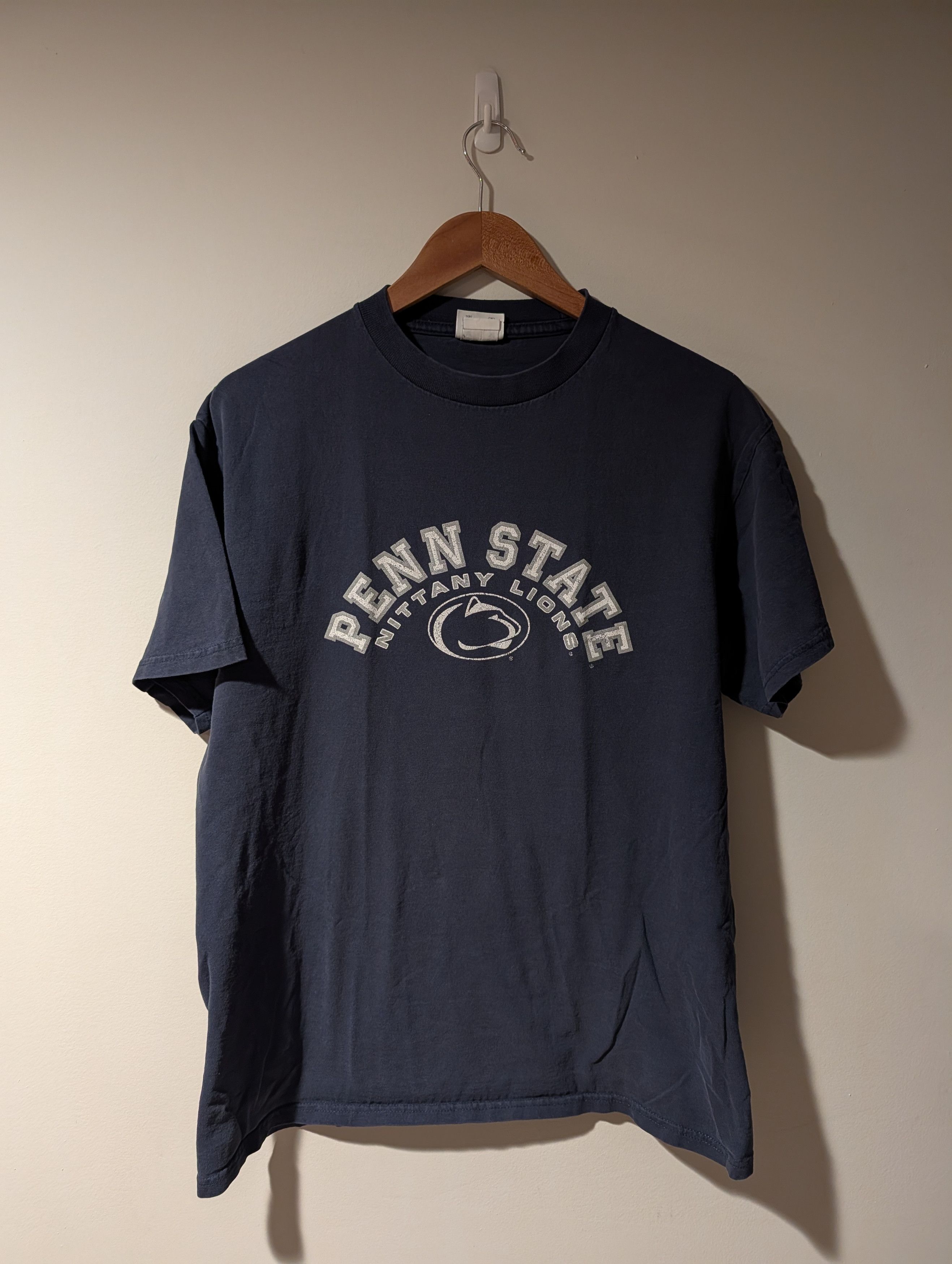 Champion Vintage 90s Penn State Nittany Lion College Football T-Shirt Size US L / EU 52-54 / 3 - 1 Thumbnail