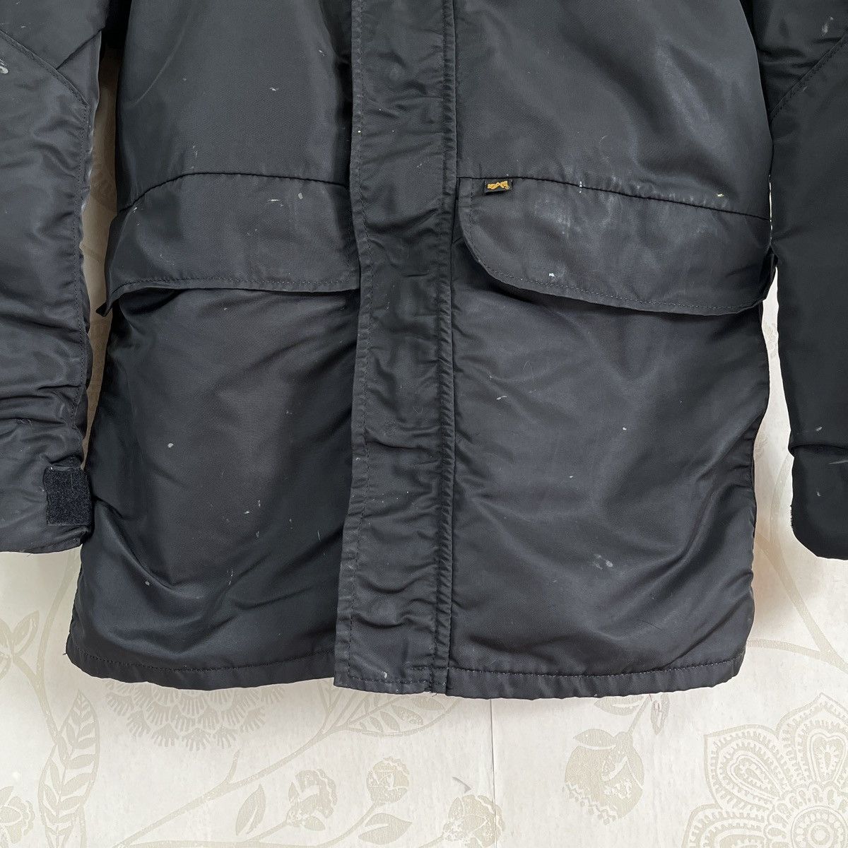 Alpha Industries × Avirex × Vintage Avirex Alpha Industries Nylon Bomber Jacket Buttons Only Size US M / EU 48-50 / 2 - 7 Thumbnail