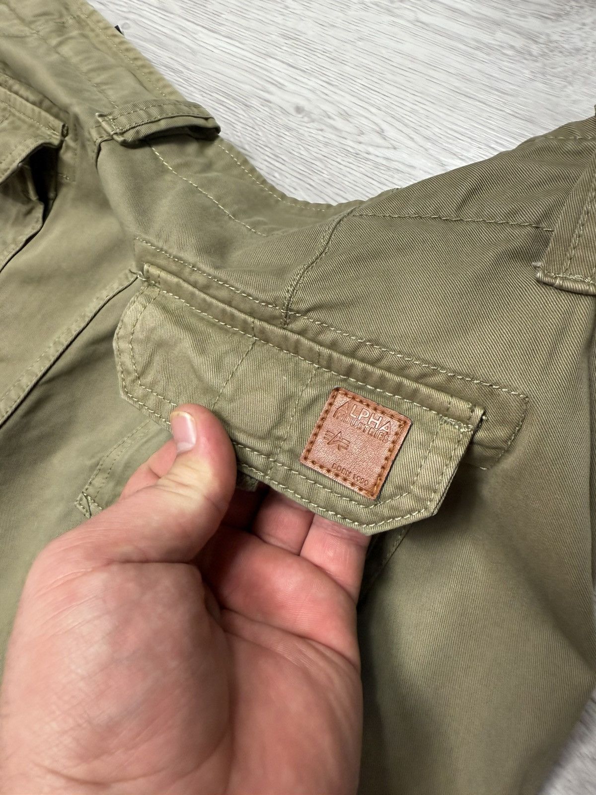 Alpha Industries Alpha Industries Olive Tactical Cargo Pants Military Style Size US 36 / EU 52 - 12 Thumbnail