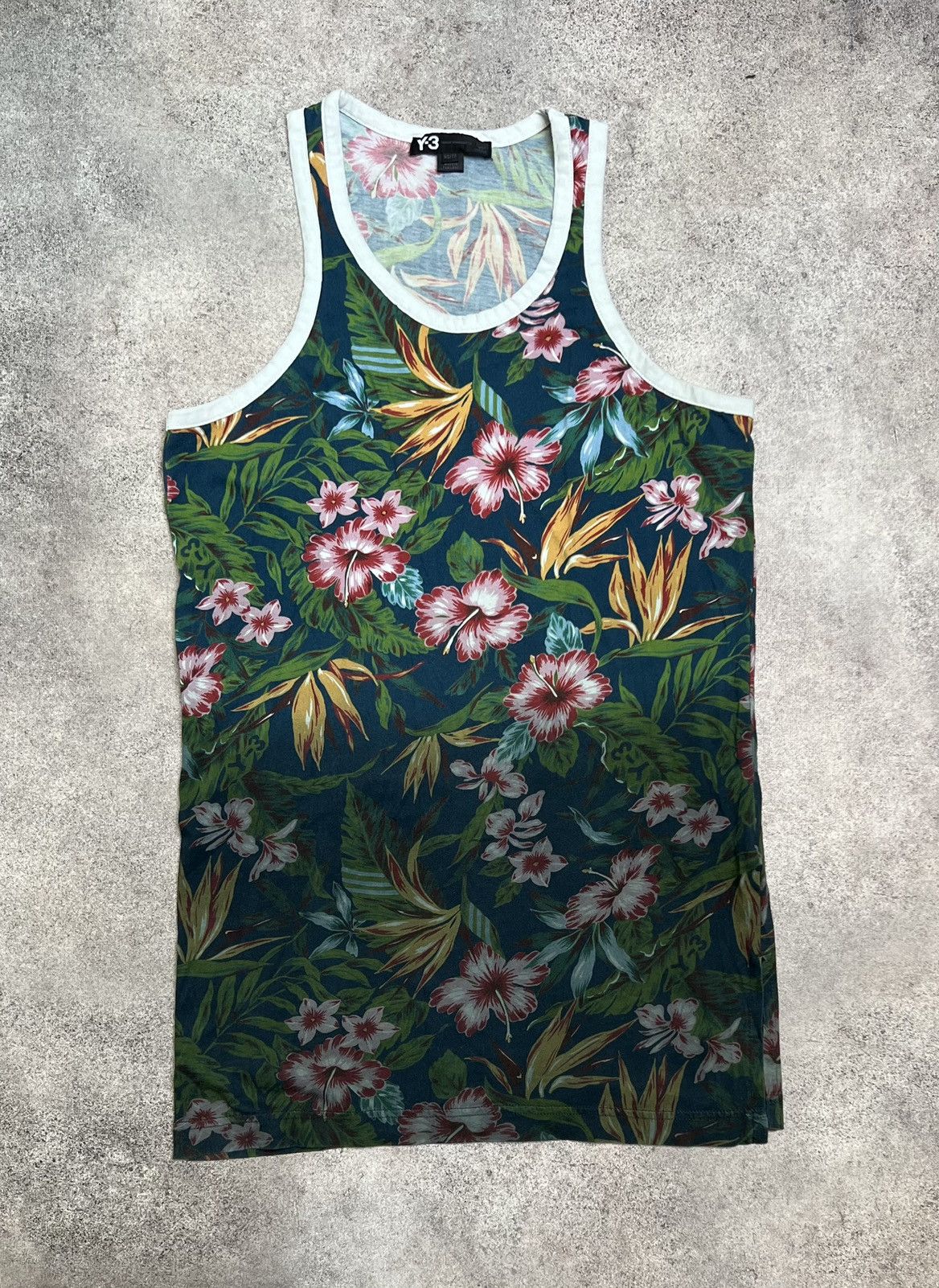 Adidas × Y-3 × Yohji Yamamoto Y-3 Yohji Yamamoto Adidas floral tank top Size US XS / EU 42 / 0 - 1 Thumbnail