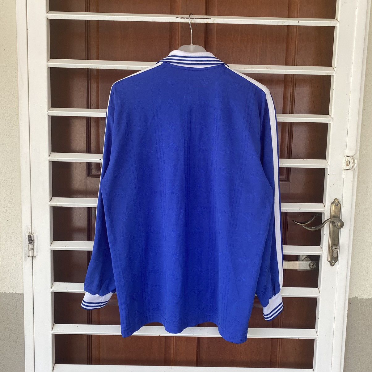 Adidas × Vintage Vintage Adidas long sleeve monogram jersey Size US M / EU 48-50 / 2 - 8 Thumbnail