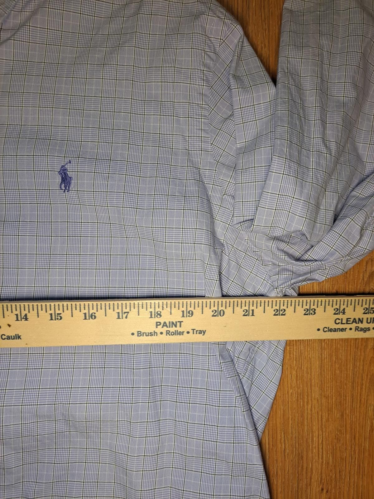 Polo Ralph Lauren Polo Ralph Lauren Button Up Dress Shirt Mens XL Purple Plaid Size US XL / EU 56 / 4 - 6 Thumbnail