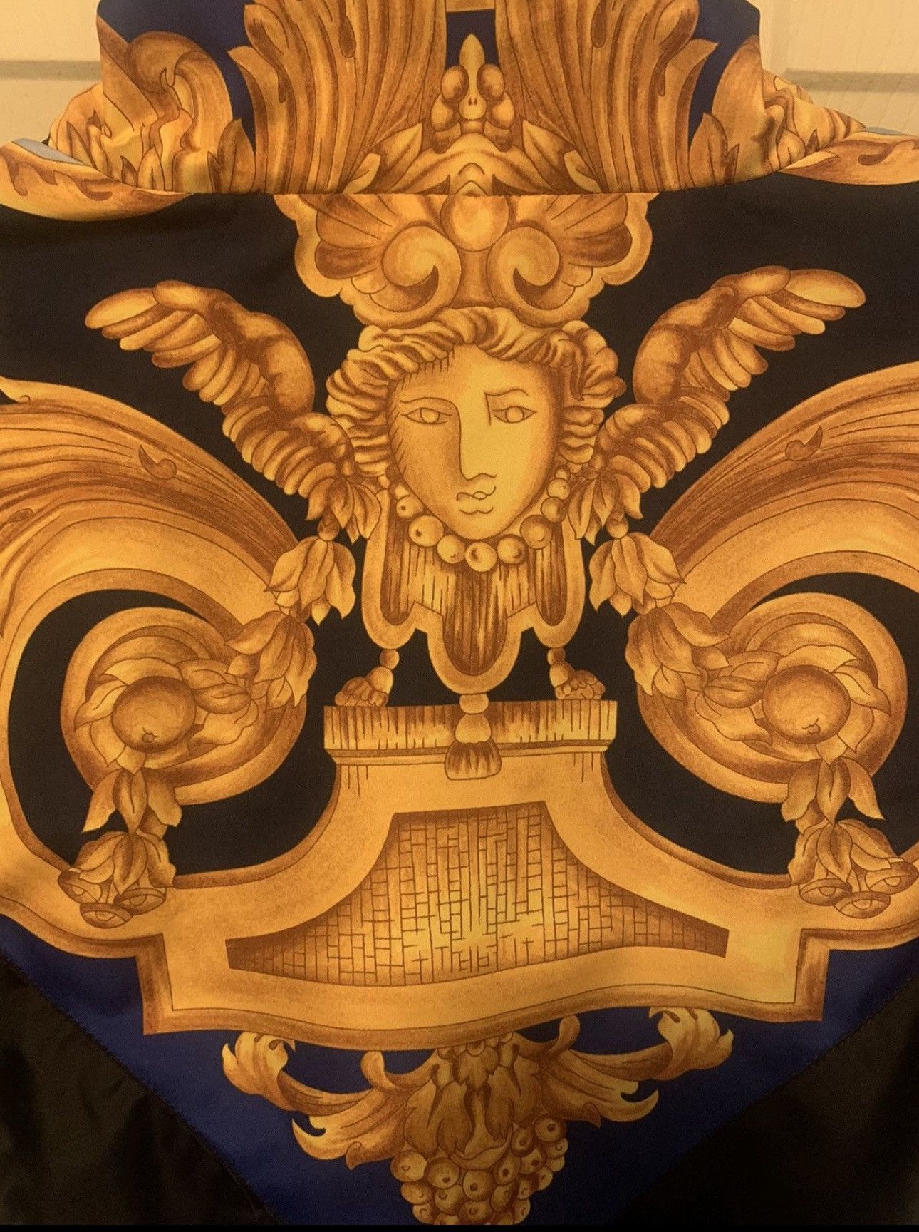 Versace Versace Baroque Track Jacket size M (48) blue Size US M / EU 48-50 / 2 - 6 Thumbnail