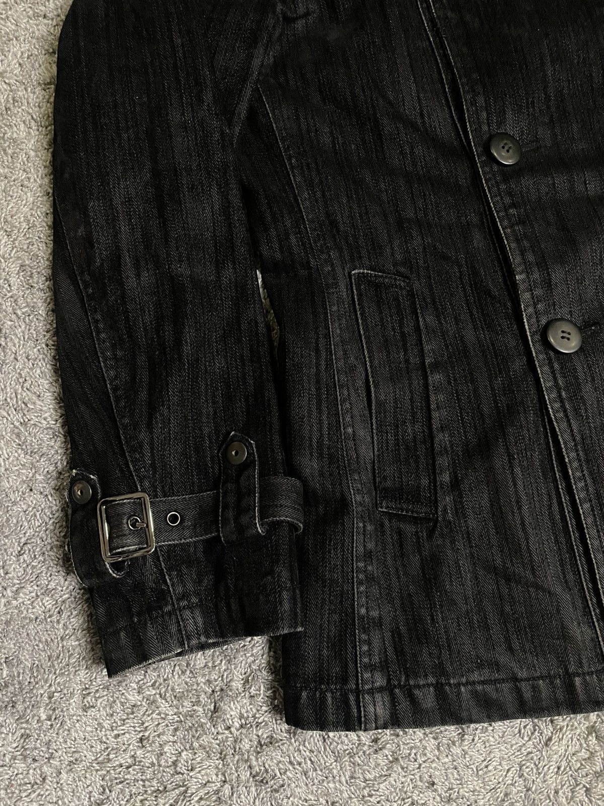 Japanese Brand Napoleon Gothic Bondage Fur Jacket Size US M / EU 48-50 / 2 - 3 Thumbnail
