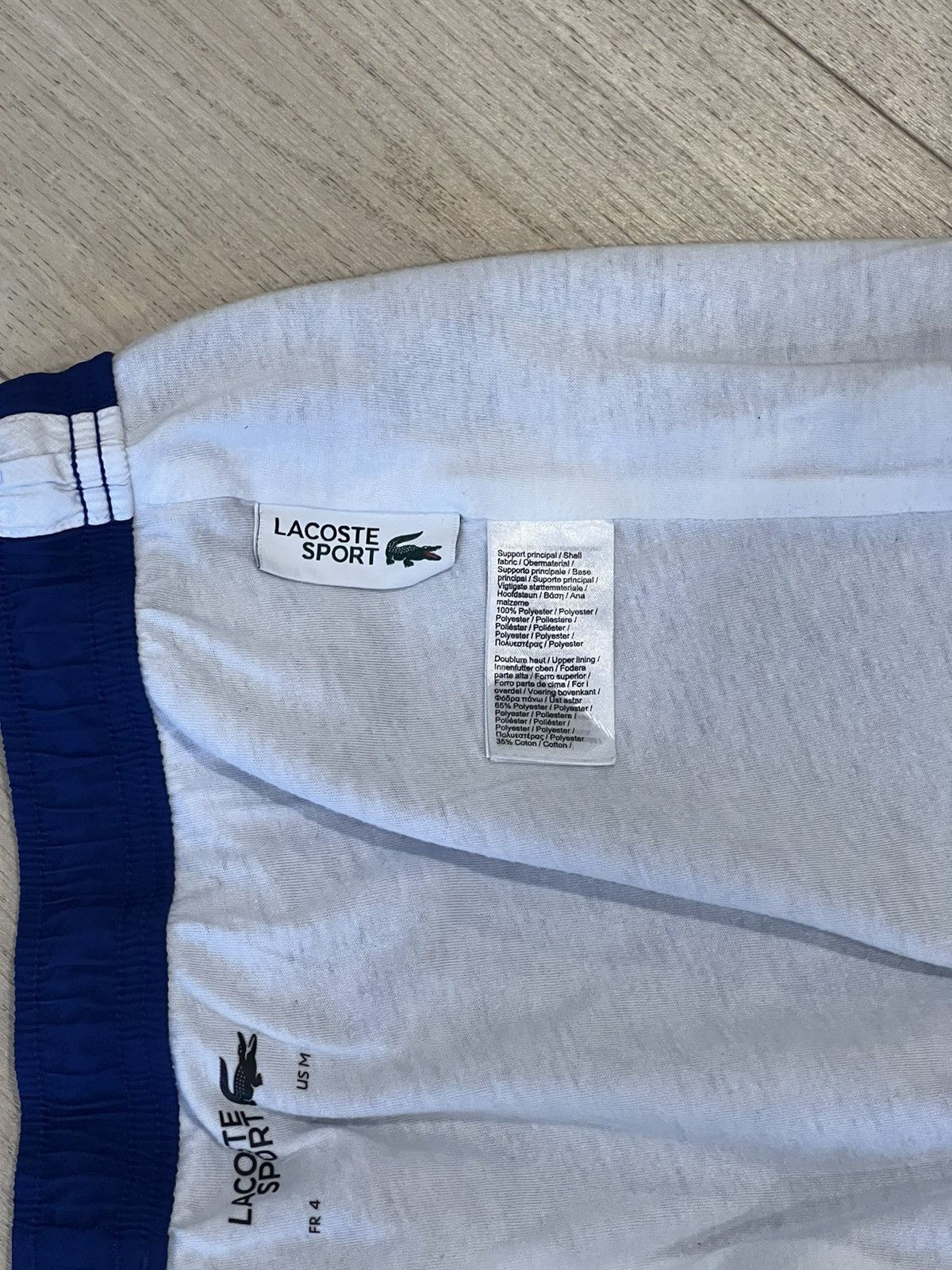 Lacoste × Vintage 💥Vintage Lacoste Pants Trackpants Drill Y2K Size US 32 / EU 48 - 9 Thumbnail