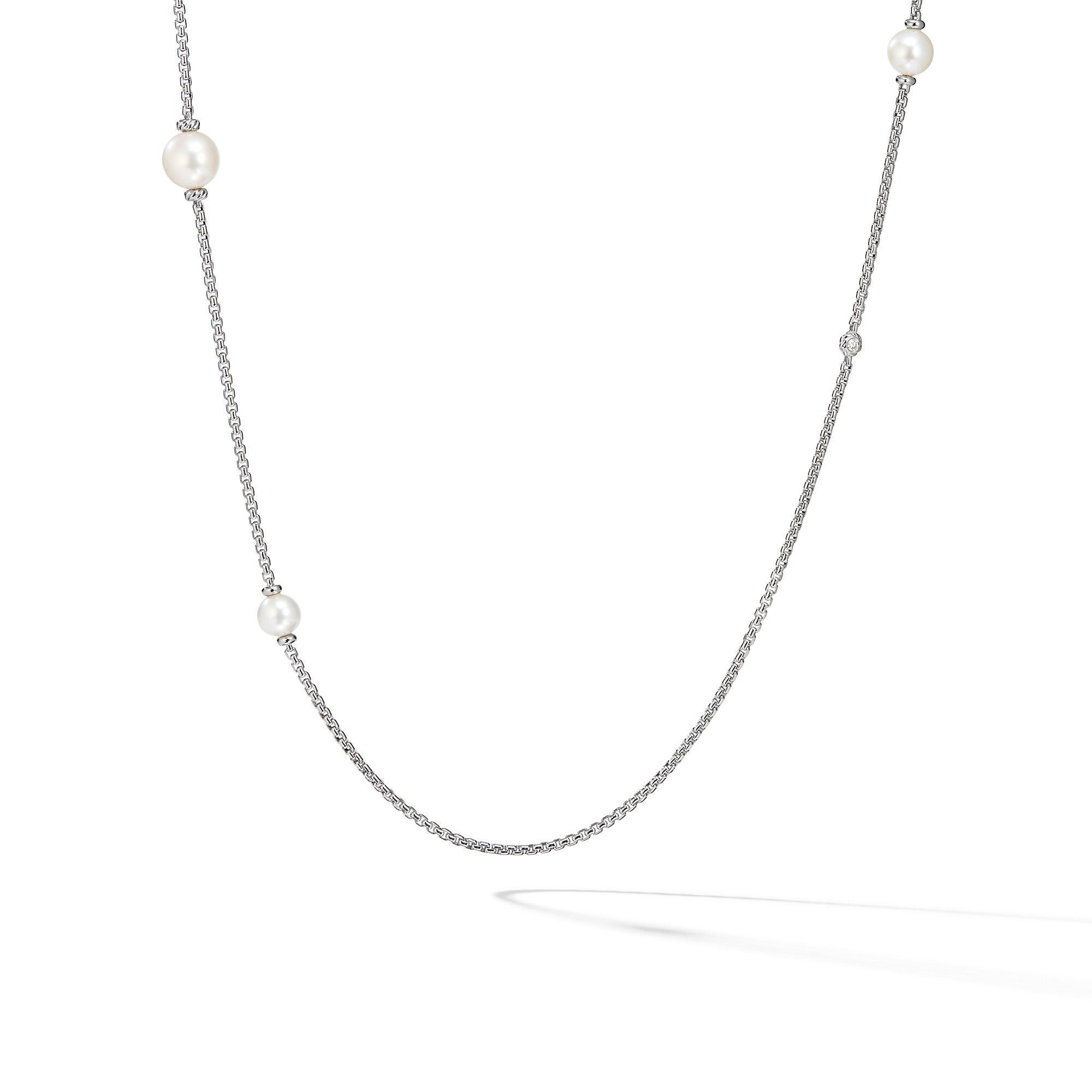 David Yurman o1w1db10525 N14605D Necklace with Diamonds Size ONE SIZE - 1 Preview