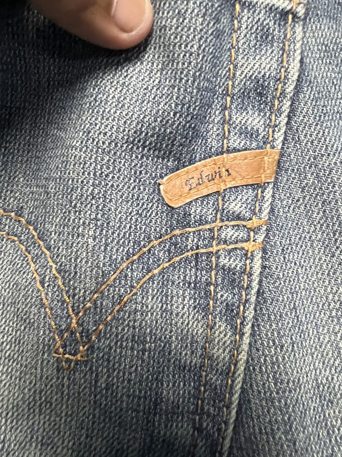 Edwin Edwin Japan EZ503 Zylon Mixed Denim Straight Cut (45) Size US 31 - 16 Thumbnail