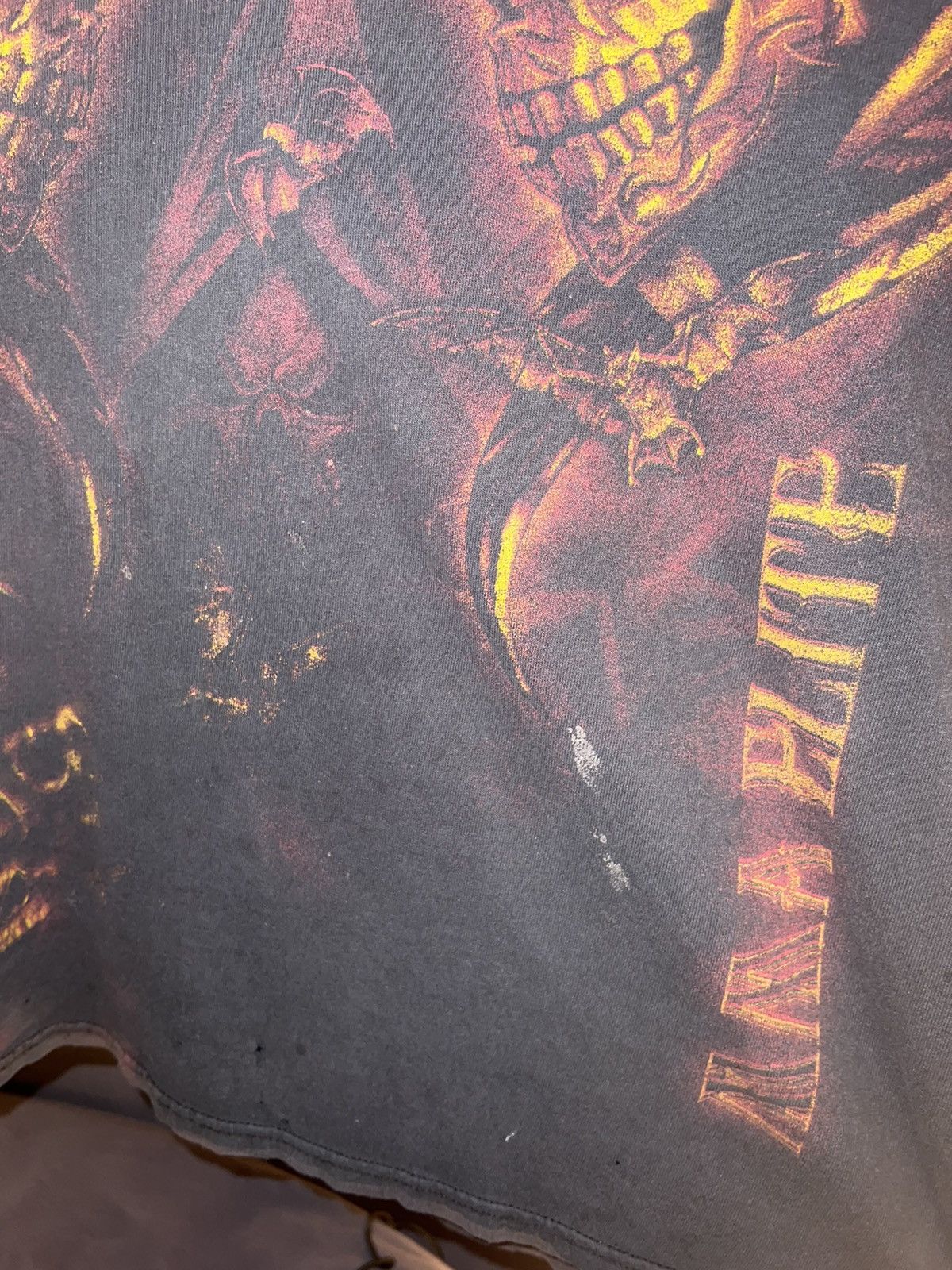 Tapout MMA ELITE skull chest print shirt Size US L / EU 52-54 / 3 - 3 Thumbnail
