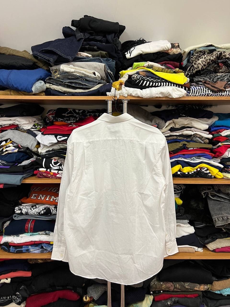 Balmain Vintage Balmain Basic Button Up Shirt Luxury Size US L / EU 52-54 / 3 - 10 Thumbnail