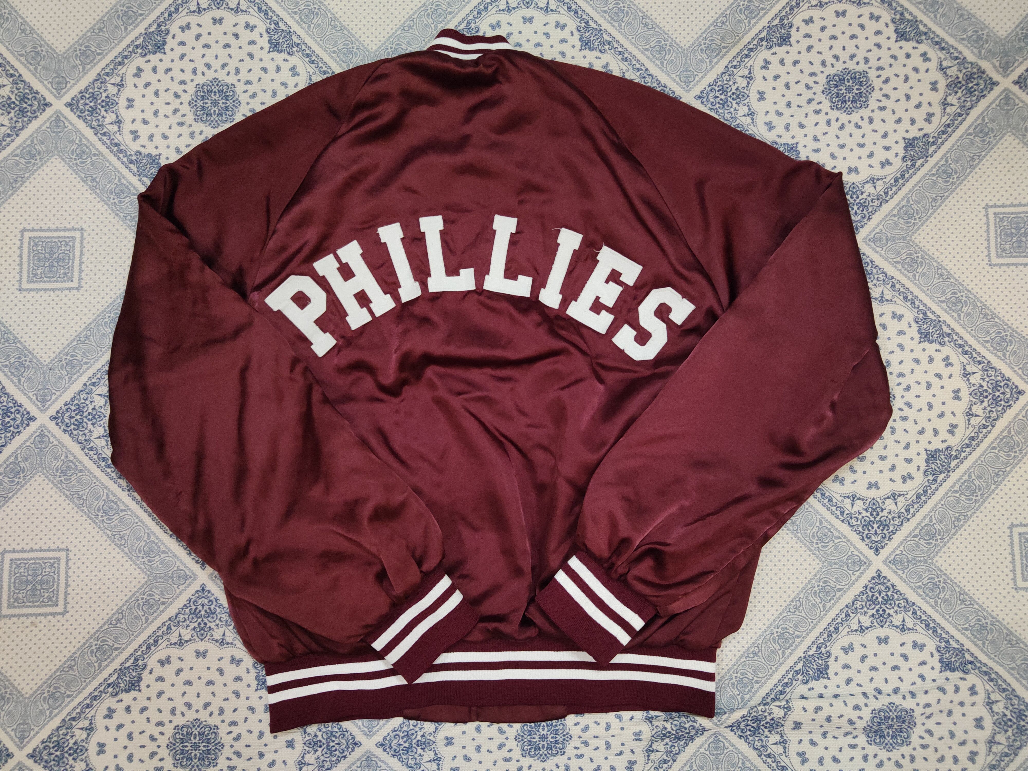 Chalk Line × MLB Phillies Stadium Jacket USA Chalk Line MLB 90s Size US M / EU 48-50 / 2 - 3 Thumbnail