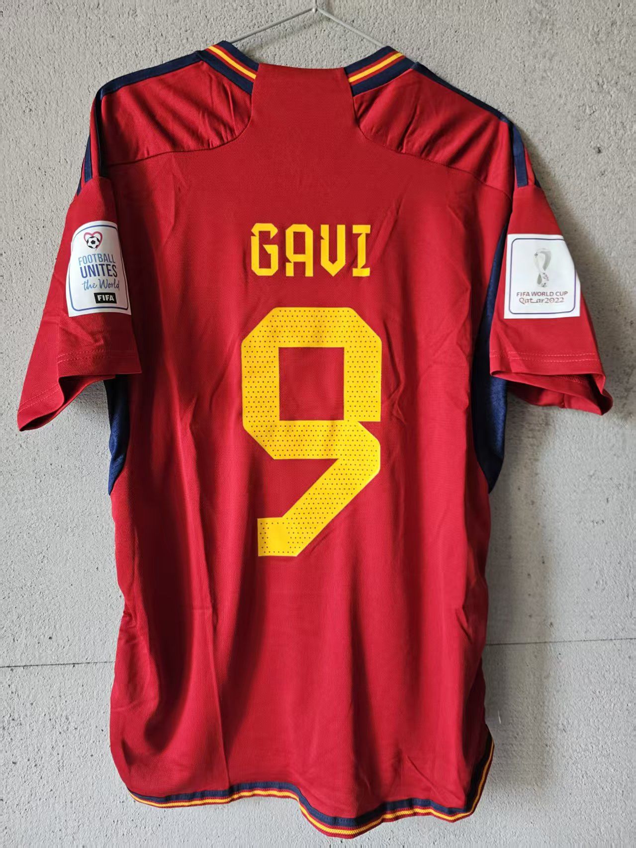 Other 2022 Spain #6 Gavi Jersey Home Size US XL / EU 56 / 4 - 1 Thumbnail