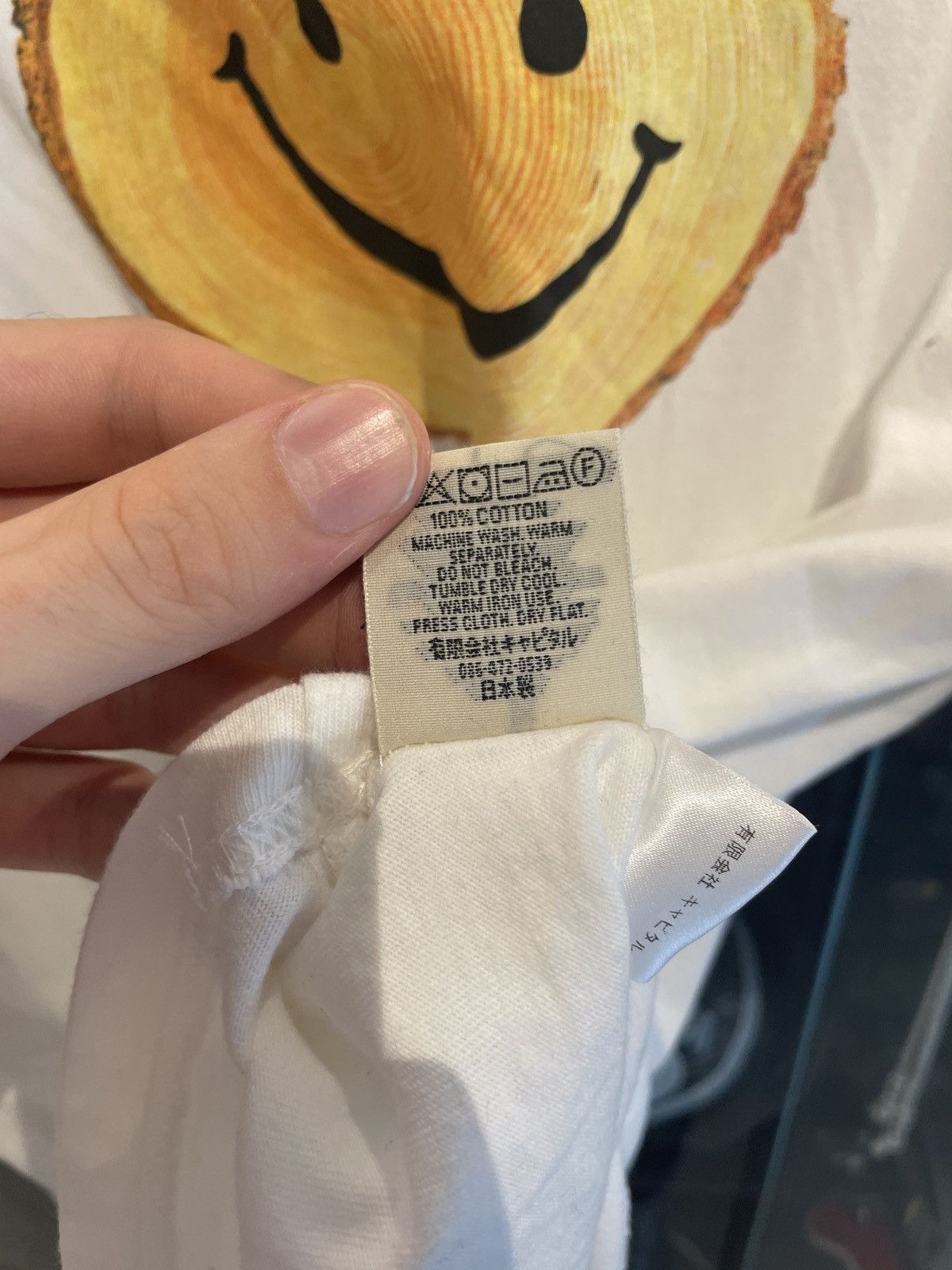 Kapital Kapital Rookie Smile T-Shirt White Size US L / EU 52-54 / 3 - 5 Thumbnail