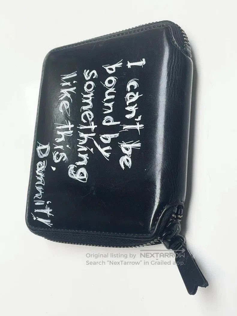 Comme des Garcons COMME des GARCONS Leather Card Holder Wallet. Size ONE SIZE - 4 Thumbnail