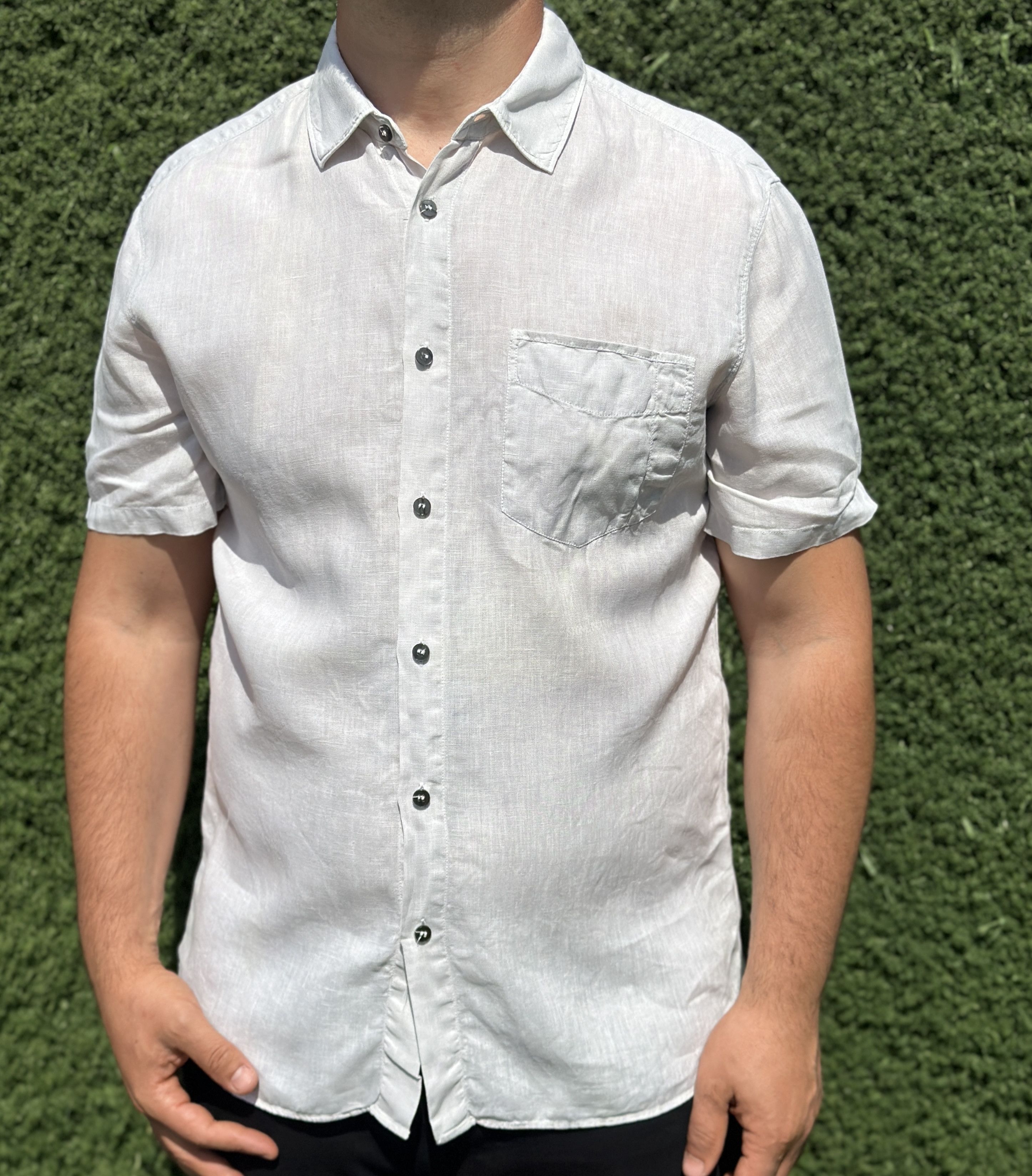 Stone Island × Stone Island Shadow Project Stone Island 2004 Archive Casual Chemise Button Shirt Size L Size US L / EU 52-54 / 3 - 9 Thumbnail